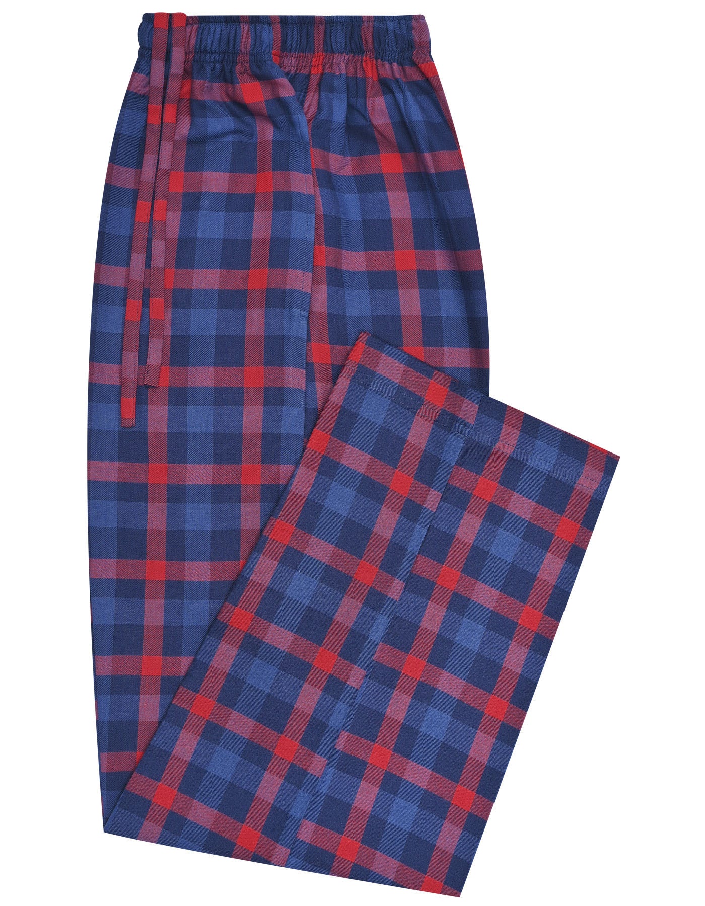 Red Check Cross Pocket Woven Pajama