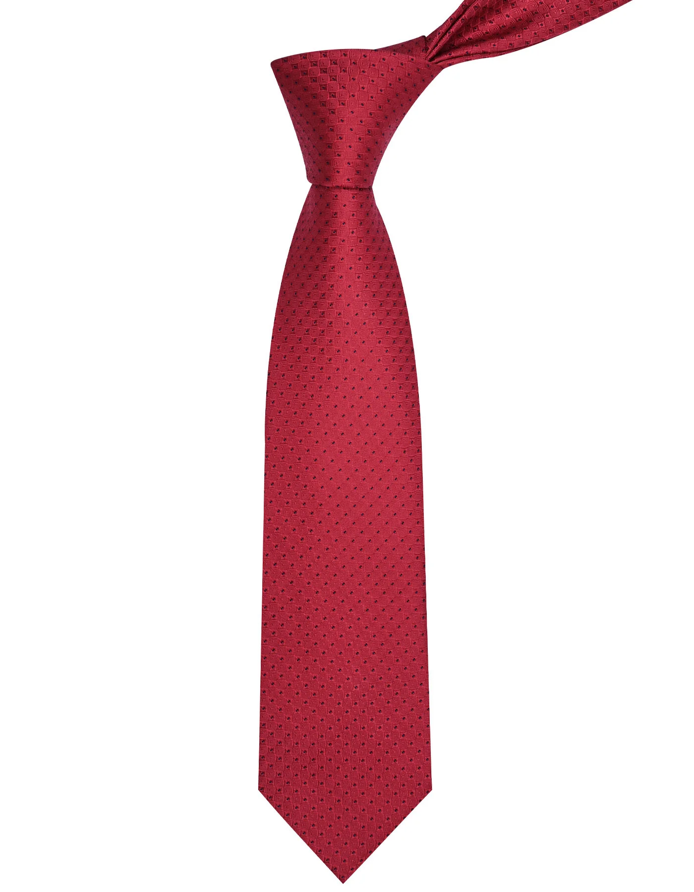 Red Dotted Tie - Image 2
