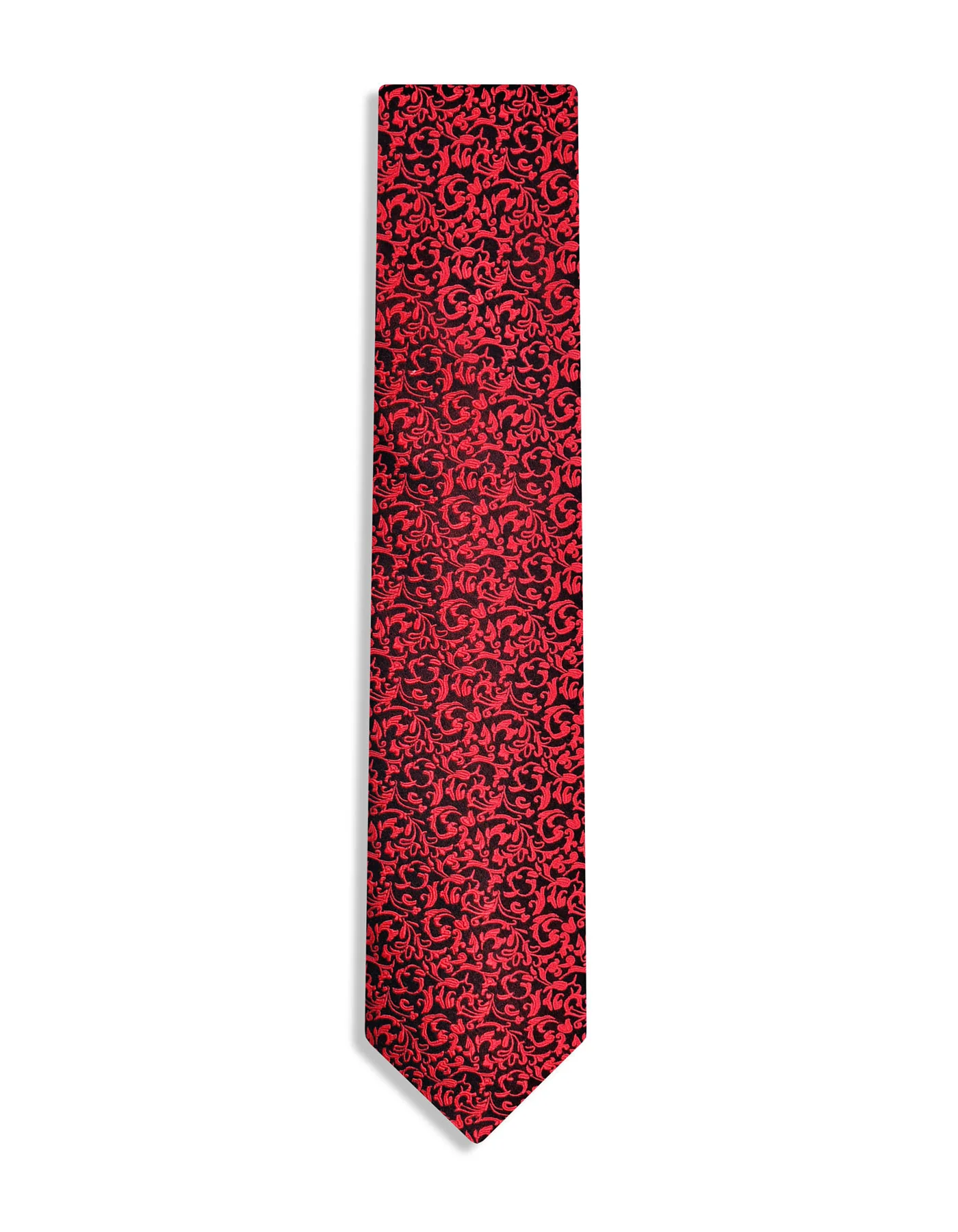 Red Floral Tie - Image 2