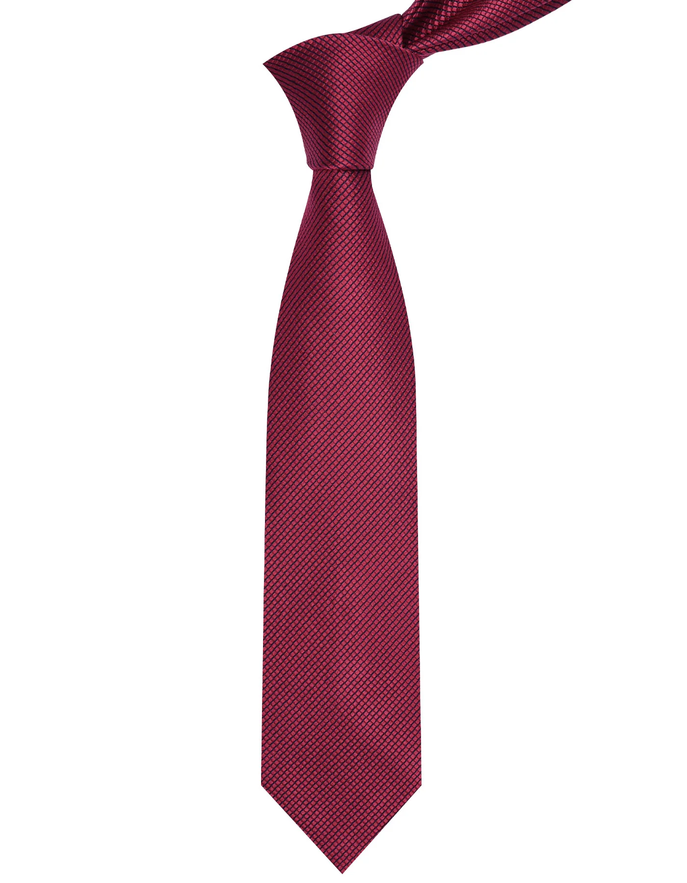 Red Geometric Tie - Image 2