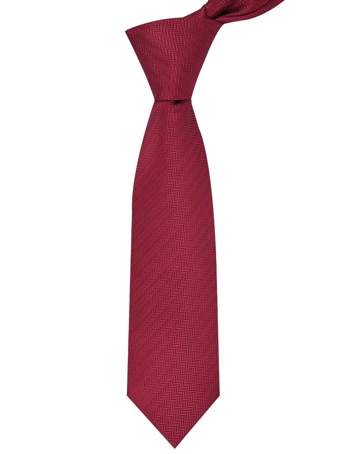 Red Geometric Tie - Image 2