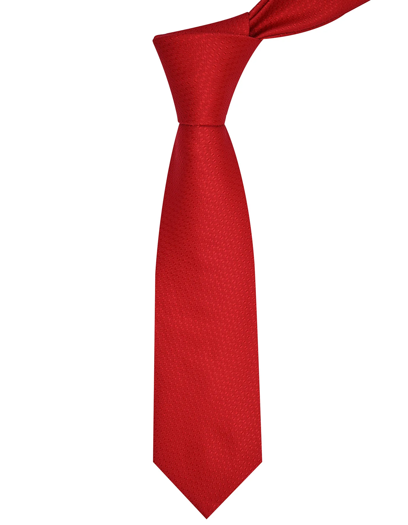 Red Geometric Tie - Image 2