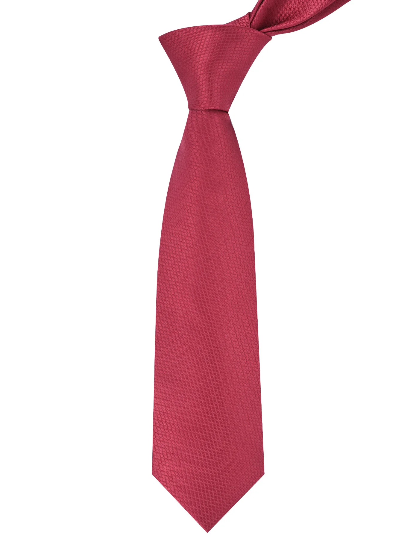 Red Geometric Tie - Image 2