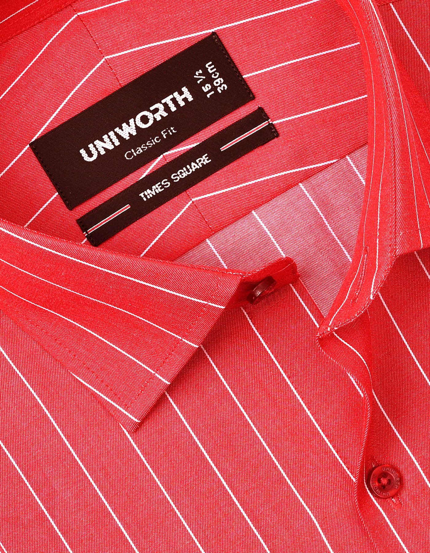 Red Stripe Classic Fit Shirt - Image 2