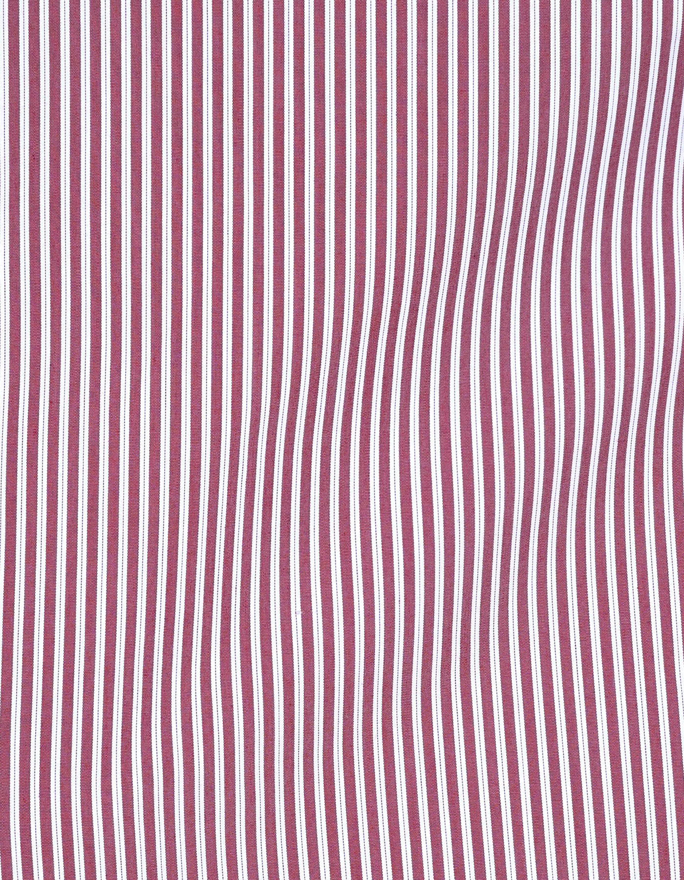 Red Stripe Cross Pocket Woven Pajama - Image 4