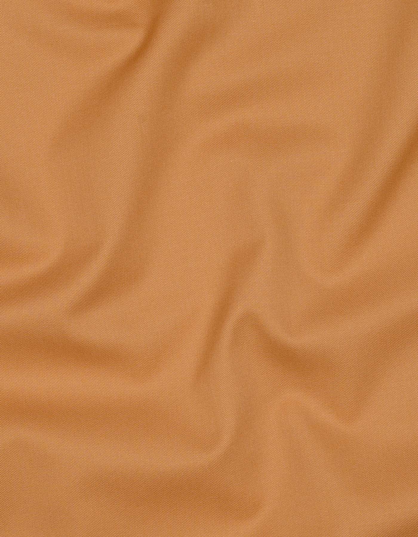 Rust Plain Smart Fit Shirt - Image 4