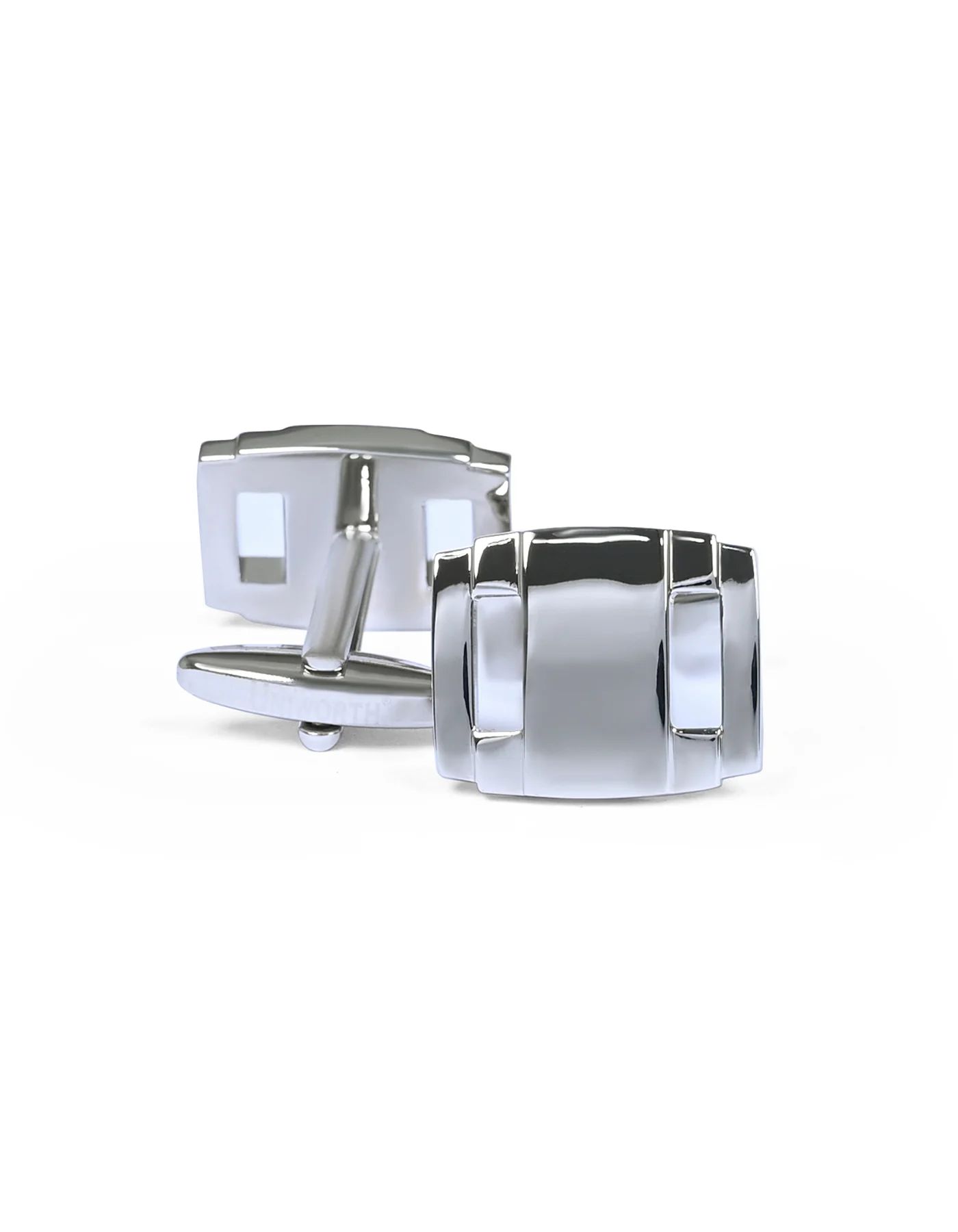 Silver Metal Cufflink