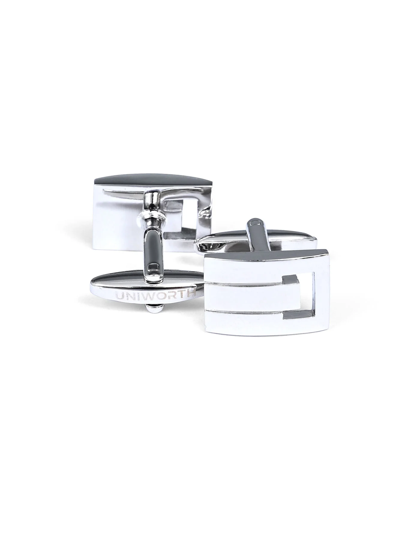 Silver Shiny Cufflink