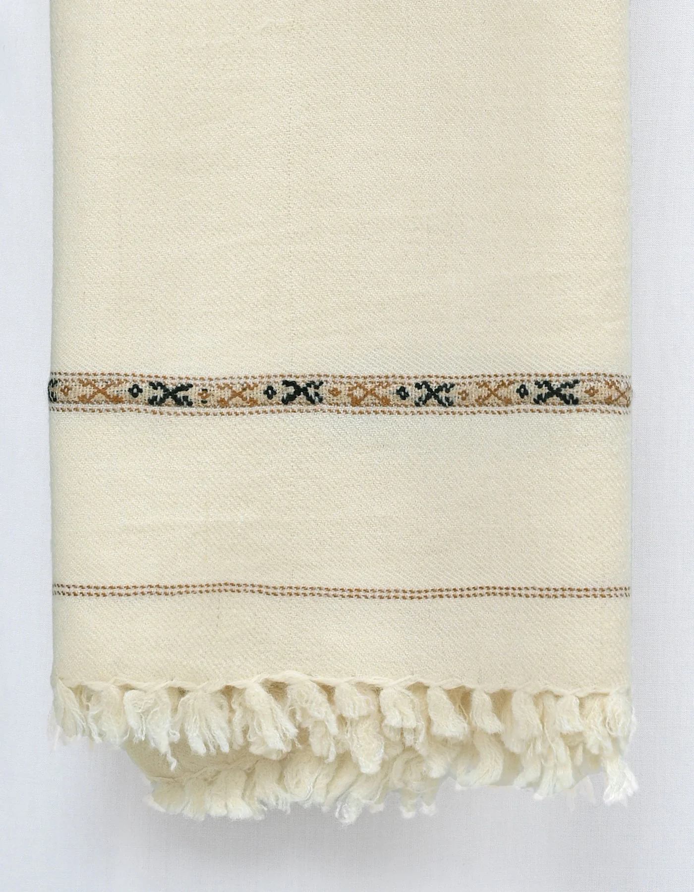 Skin Plain 100% Acrylic Men Shawl - Image 4
