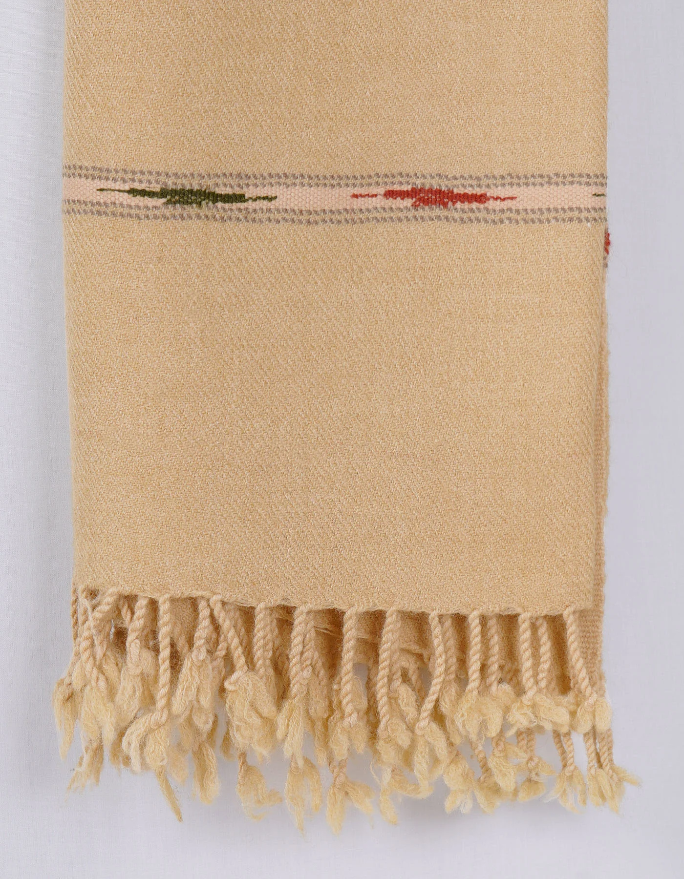 Skin Plain 100% Wool Men Shawl - Image 4