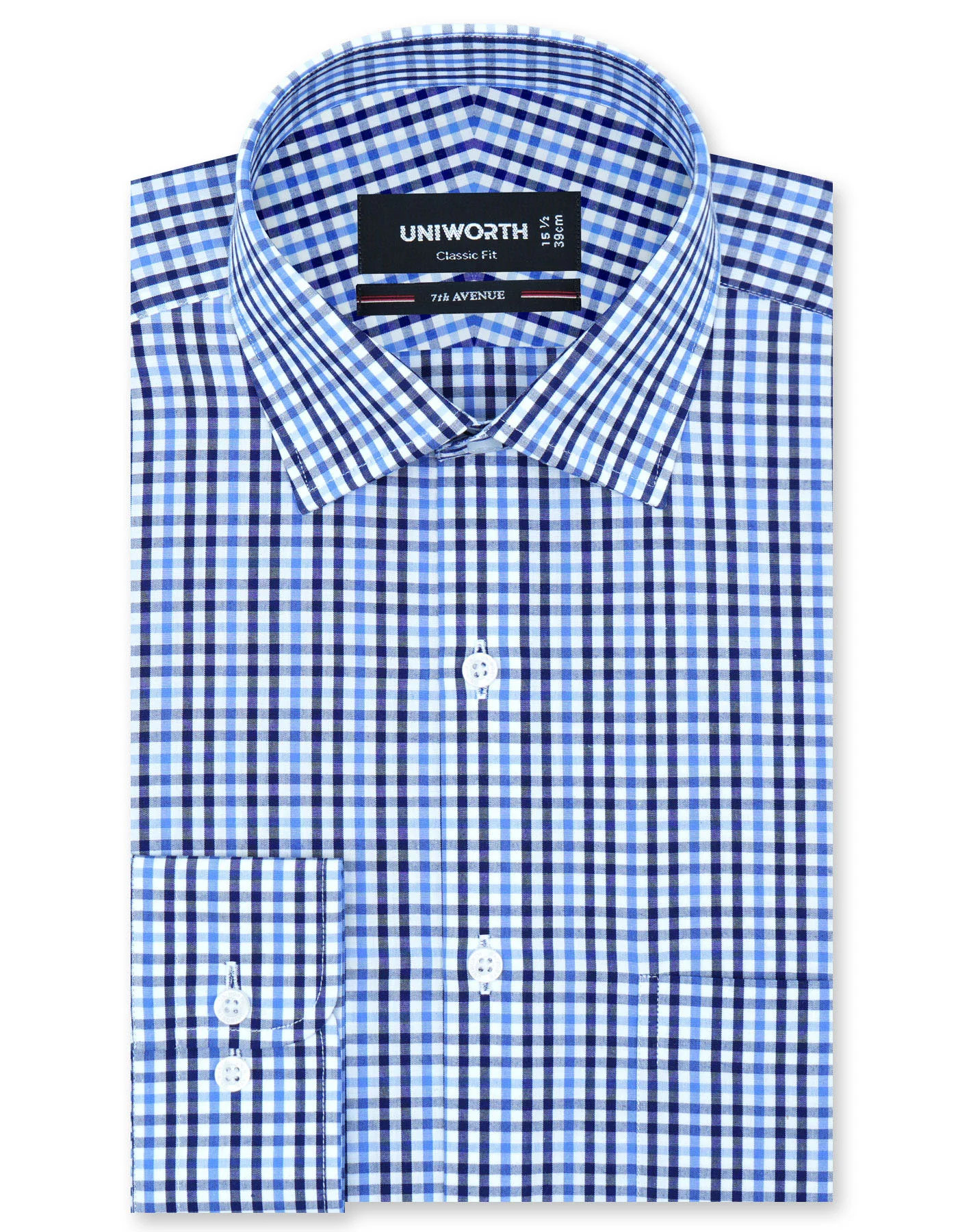 Sky Check Classic Fit Shirt