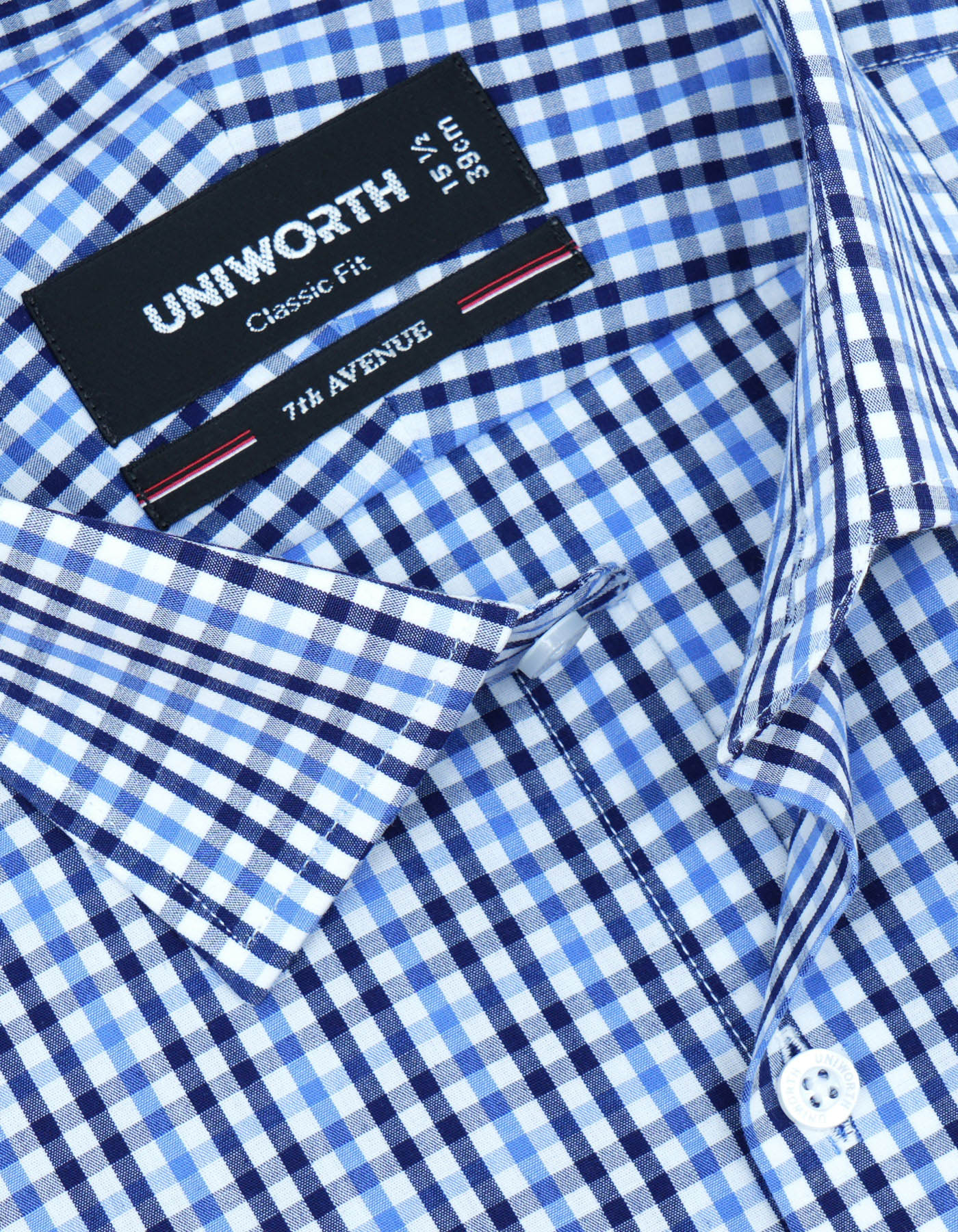 Sky Check Classic Fit Shirt - Image 2