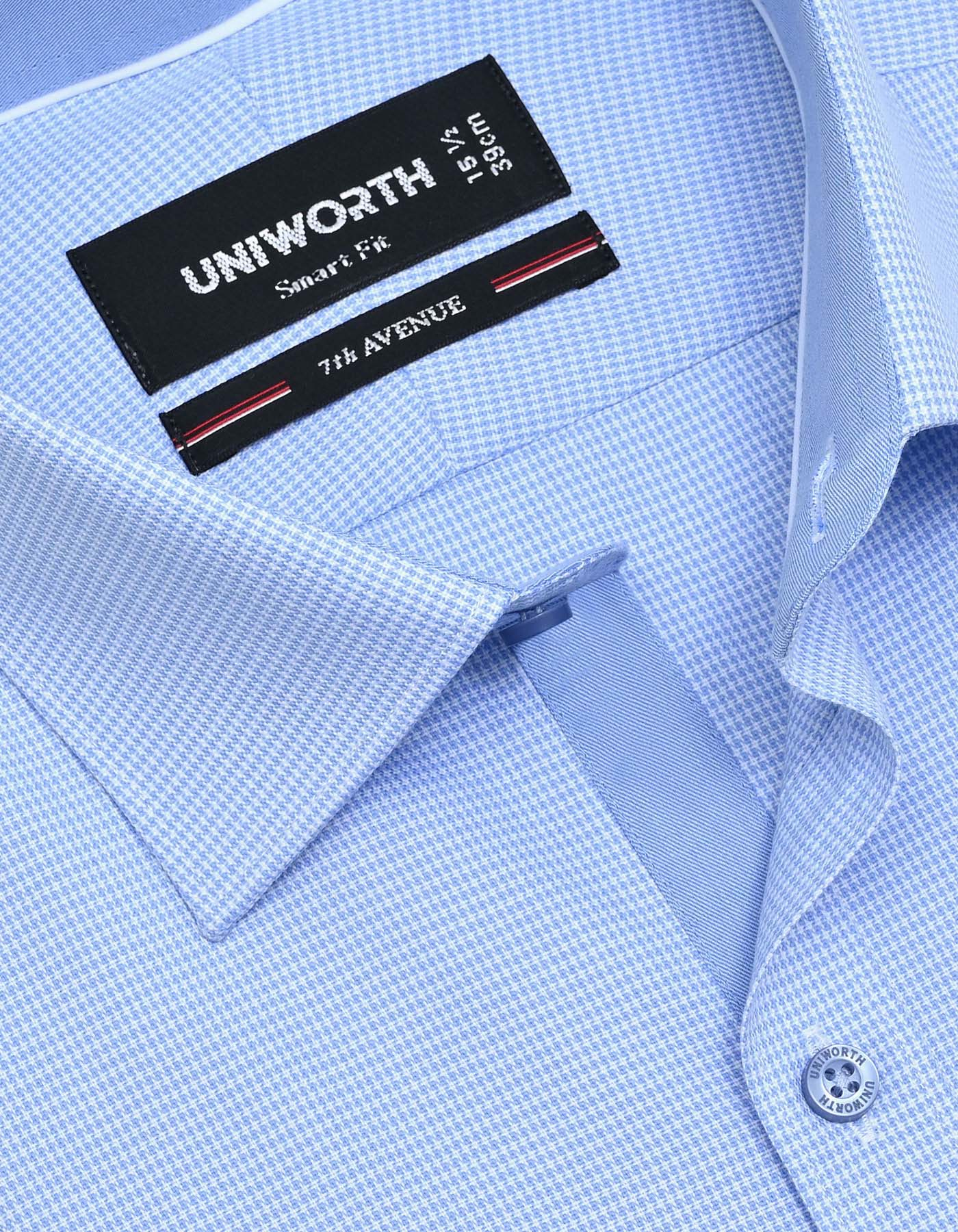 Sky Check Tailored Smart Fit Shirt - Image 2