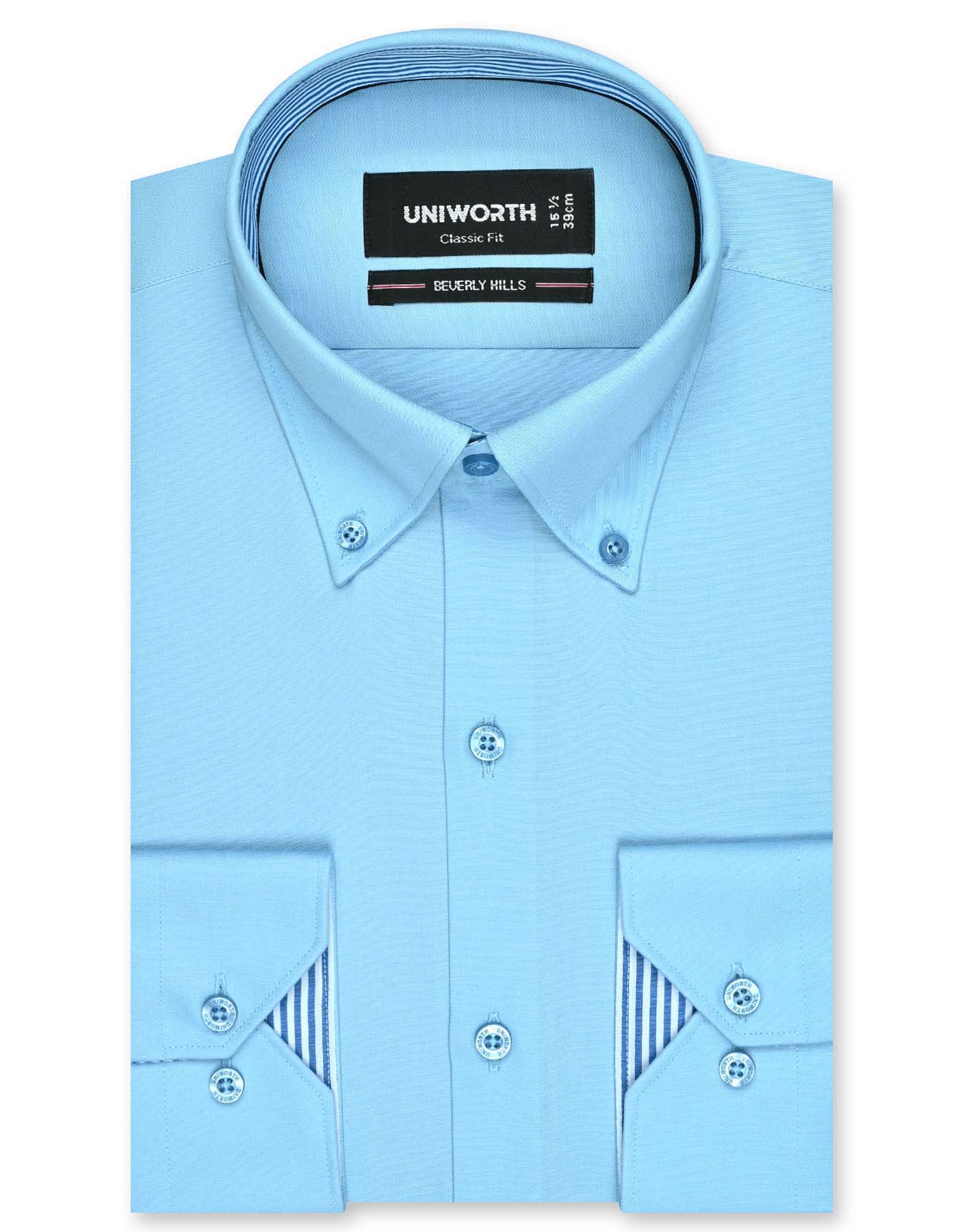 Sky Plain Classic Fit Shirt