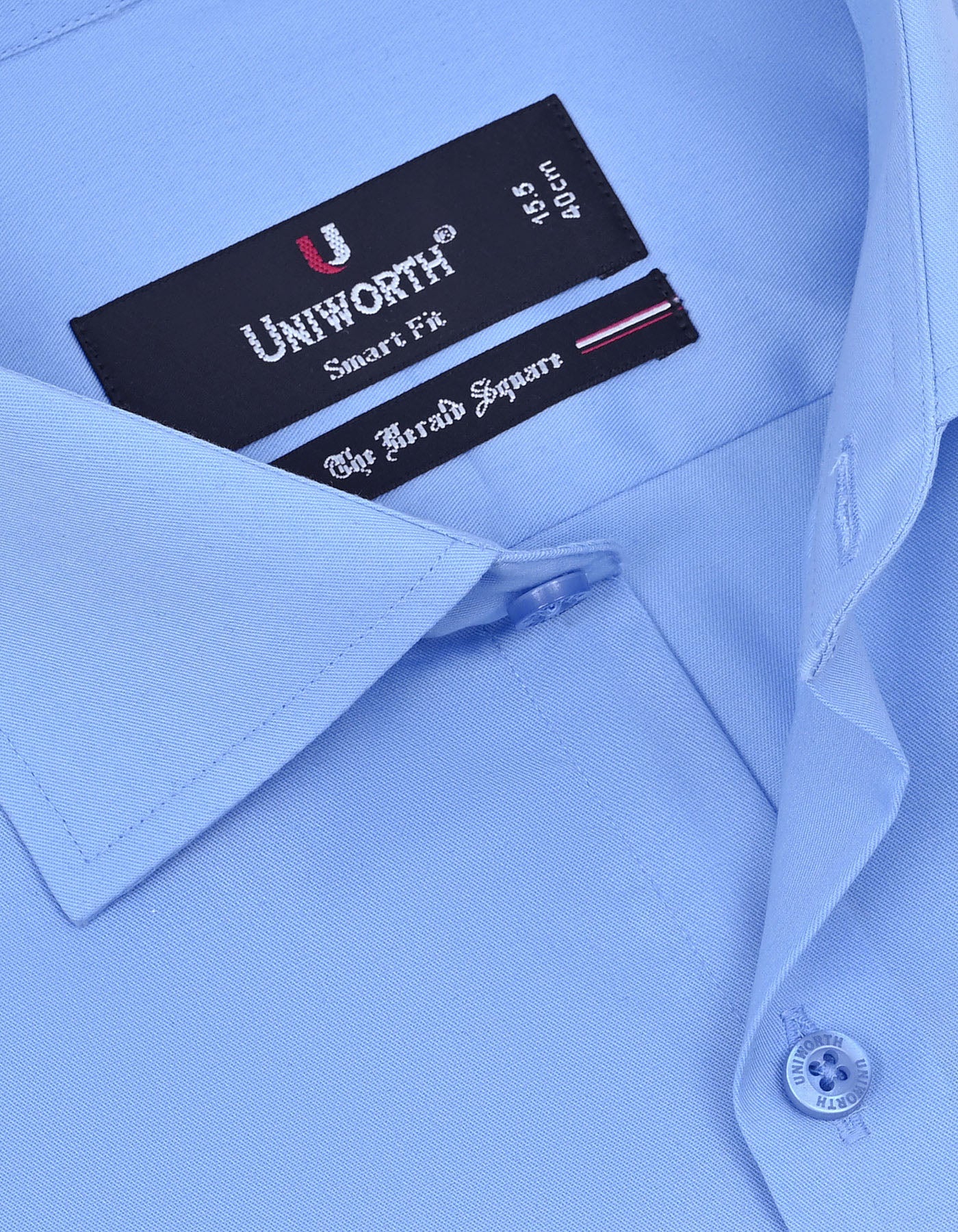 Sky Plain Tailored Smart Fit Shirt - Image 2