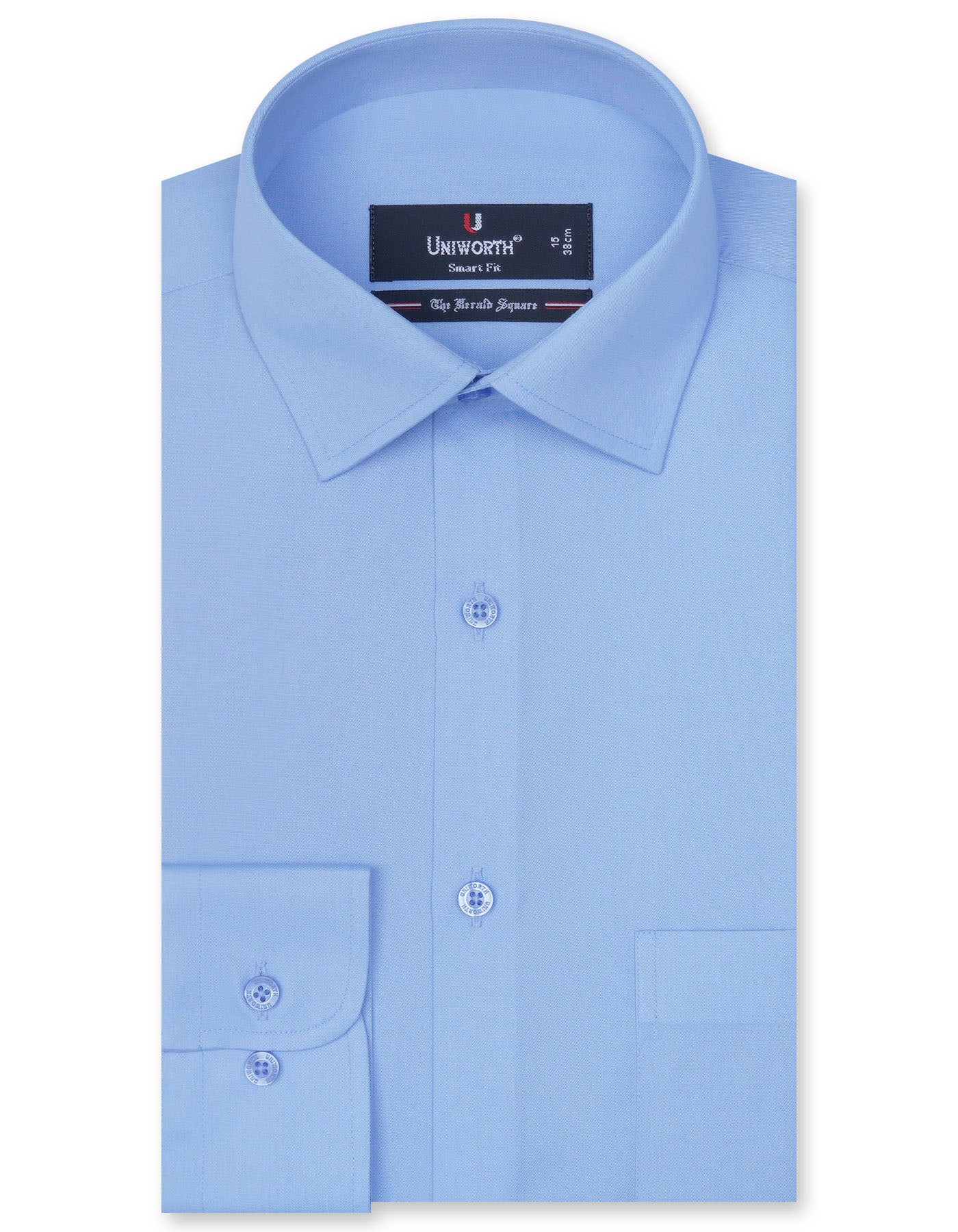 Sky Plain Tailored Smart Fit Shirt