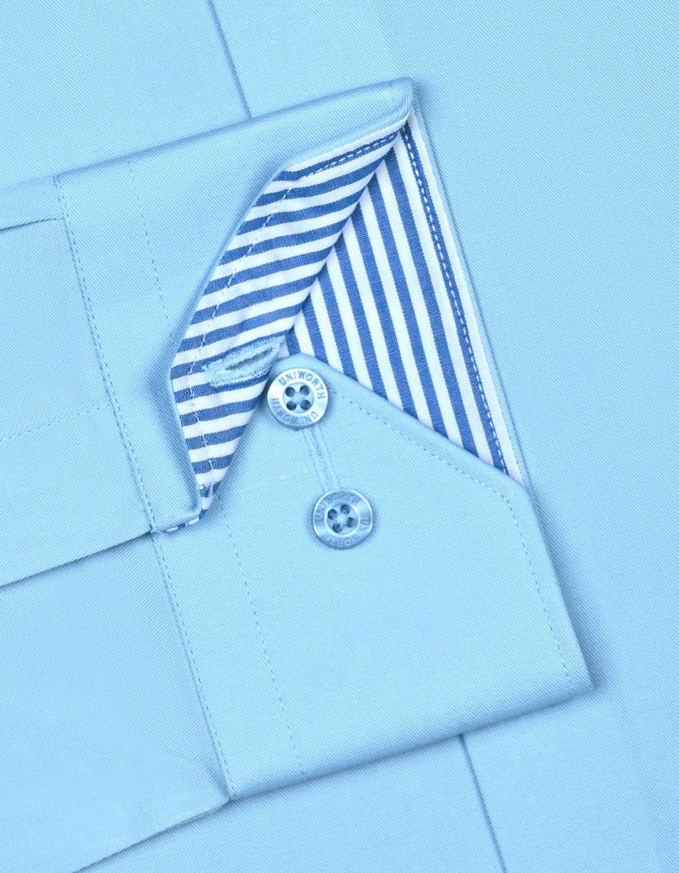 Sky Plain Tailored Smart Fit Shirt - Image 3