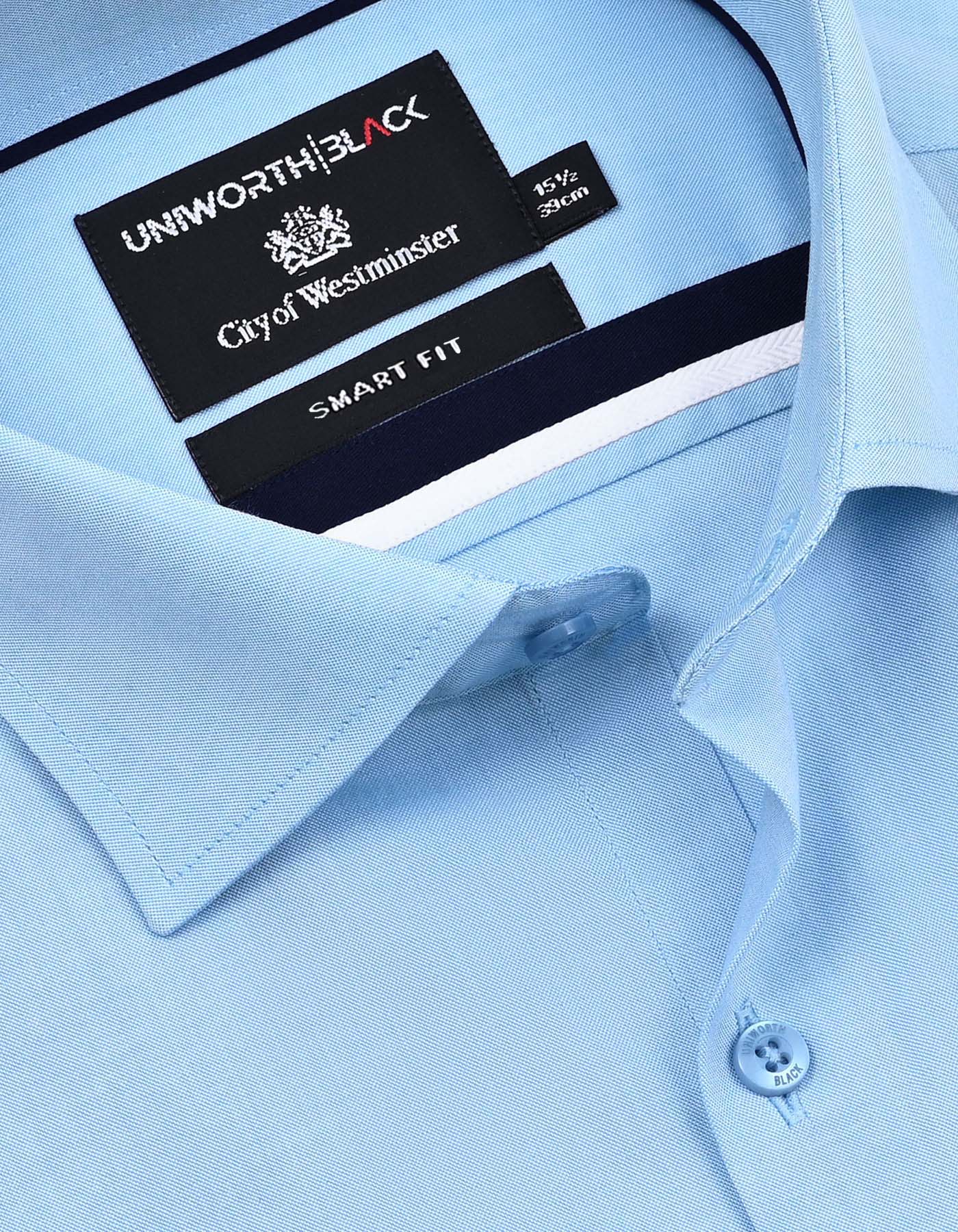 Sky Plain Tailored Smart Fit Shirt - Image 2