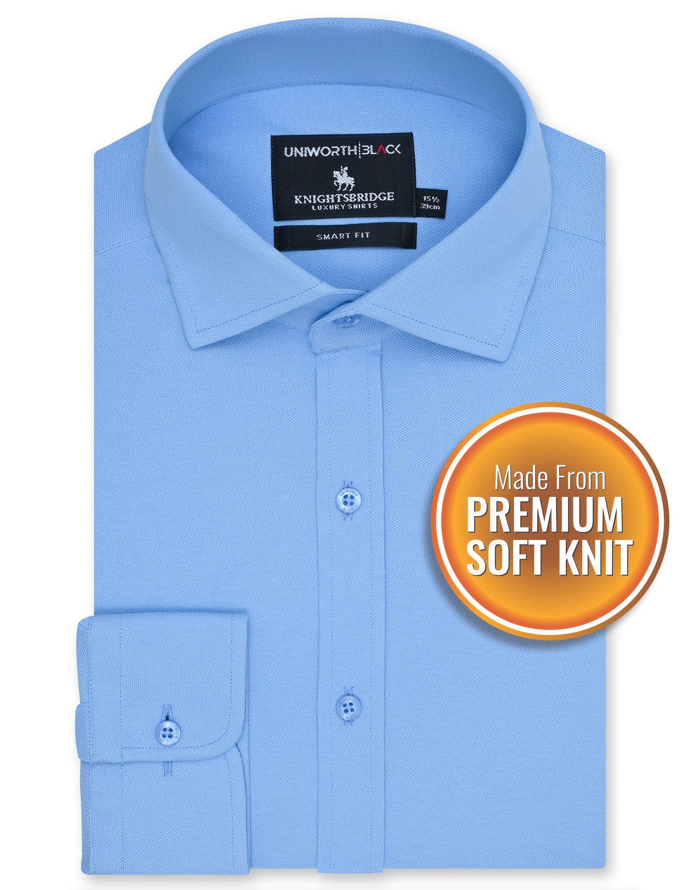 Sky Plain Tailored Smart Fit Shirt