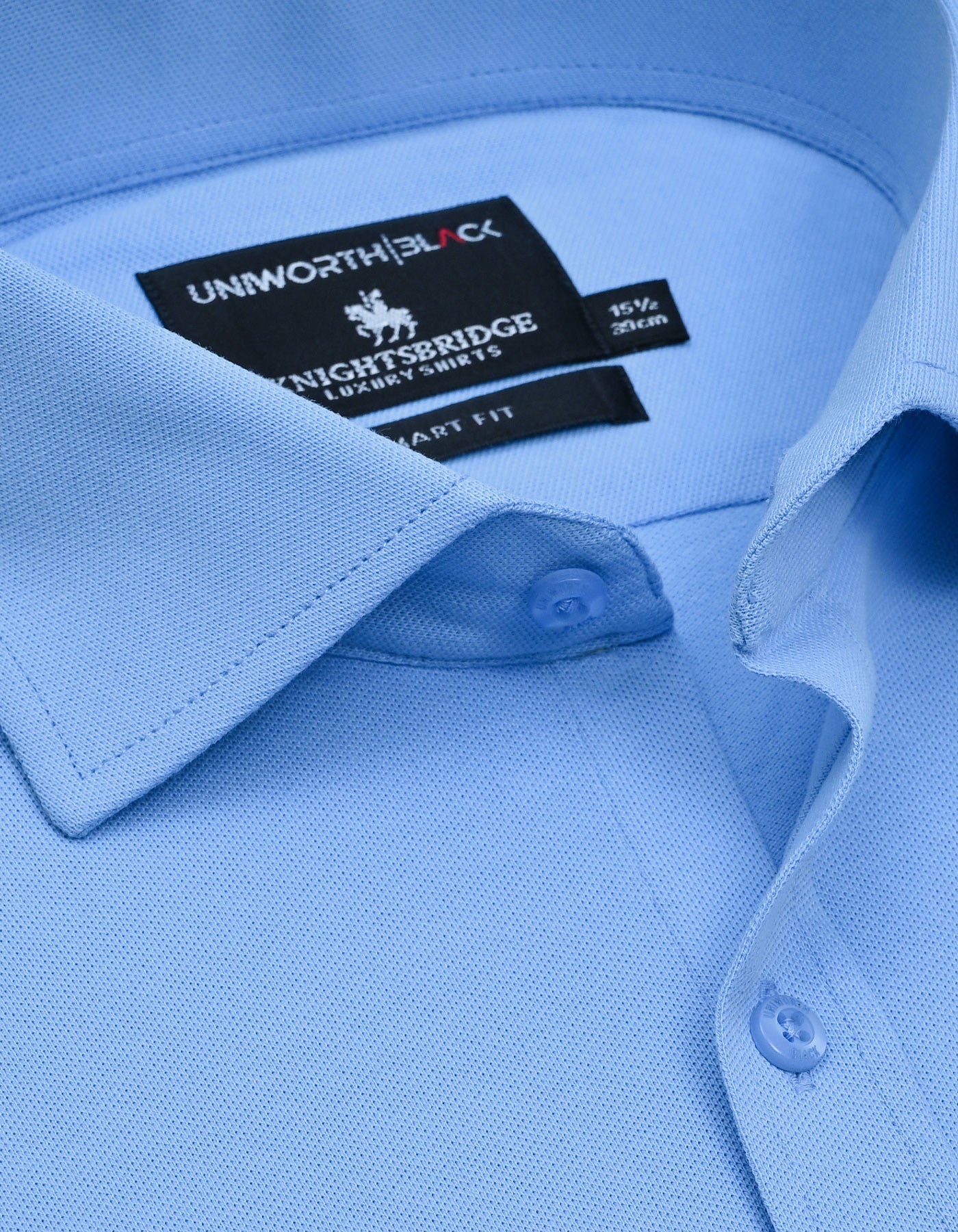 Sky Plain Tailored Smart Fit Shirt - Image 2