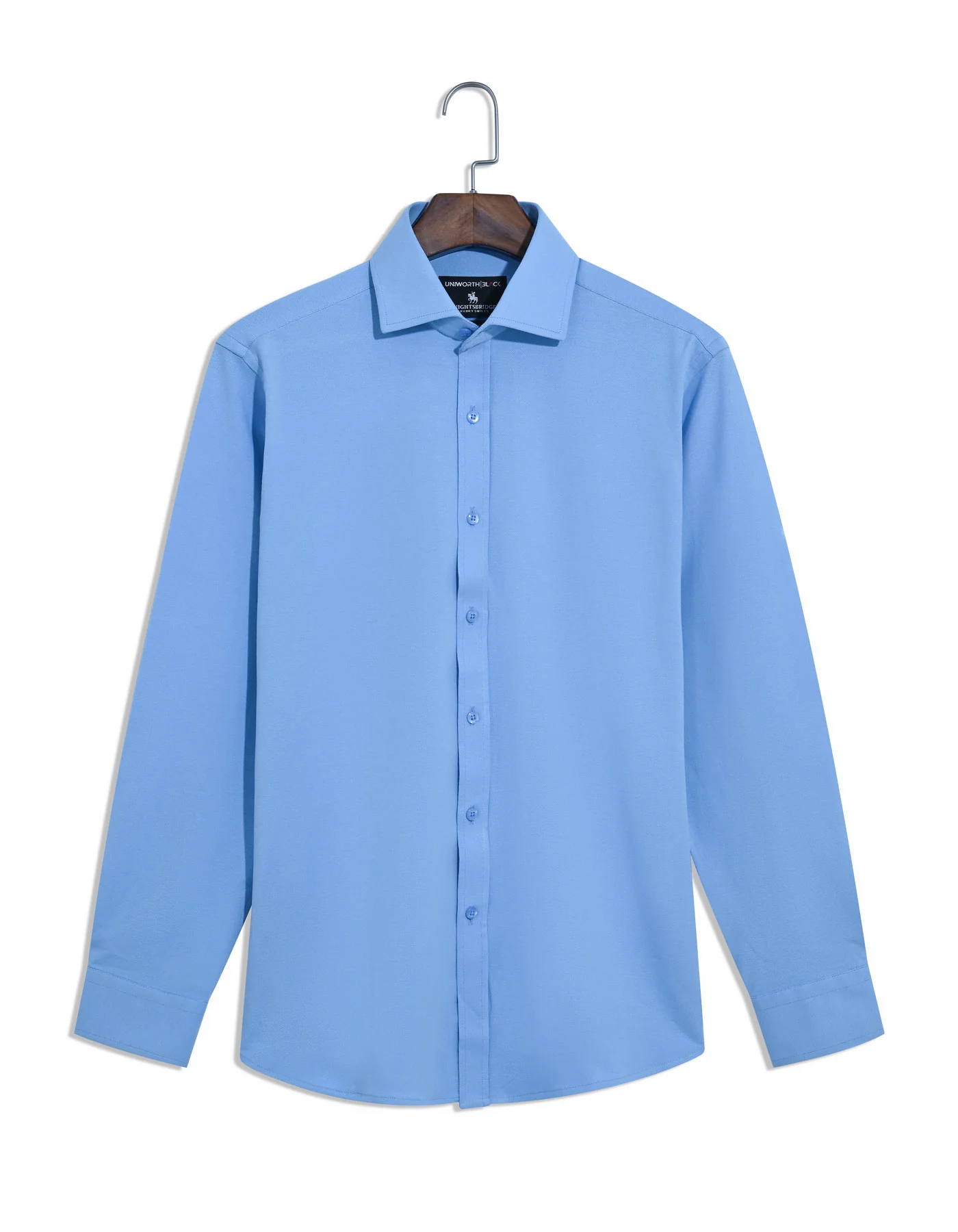 Sky Plain Tailored Smart Fit Shirt - Image 3