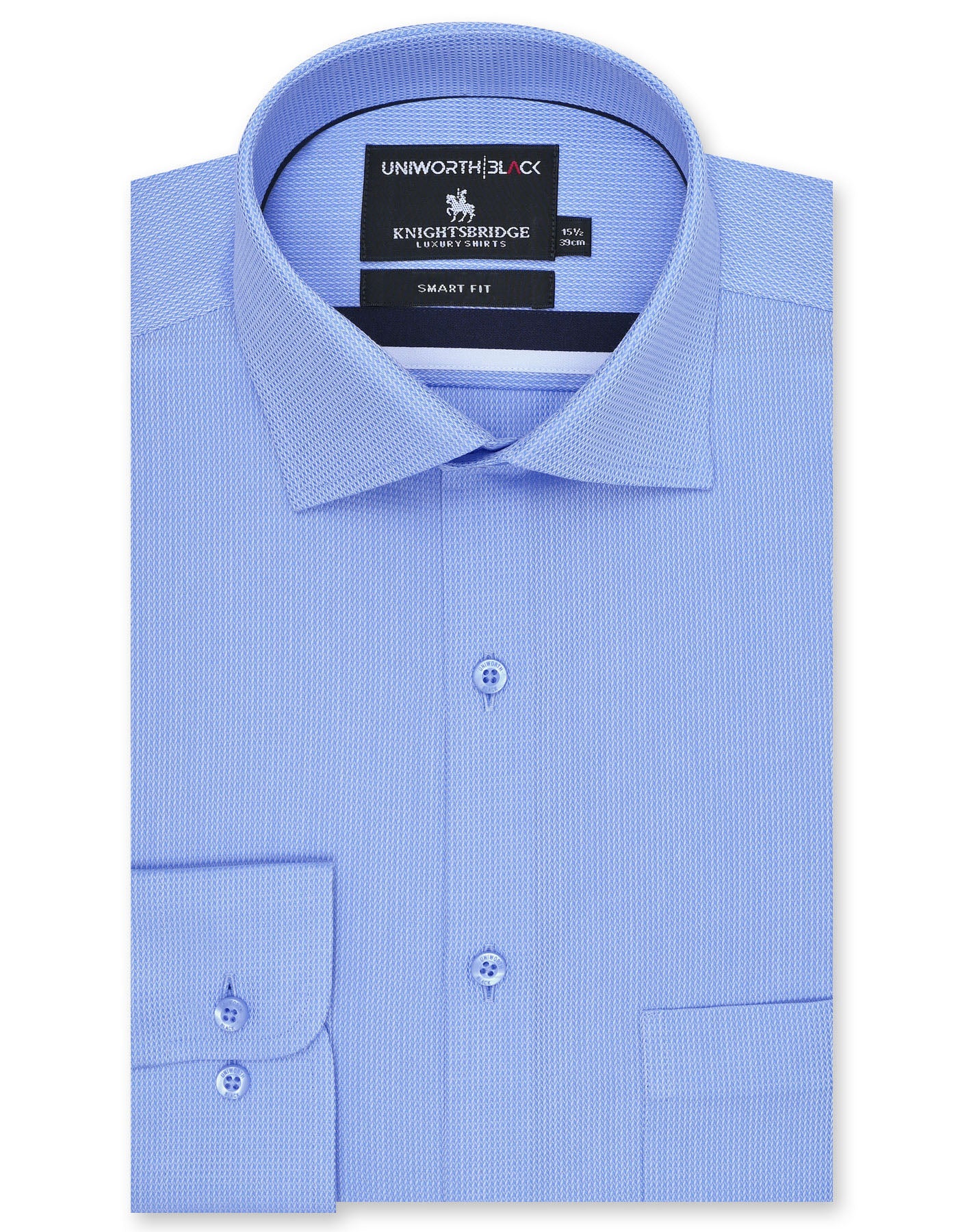 Sky Self Tailored Smart Fit Shirt