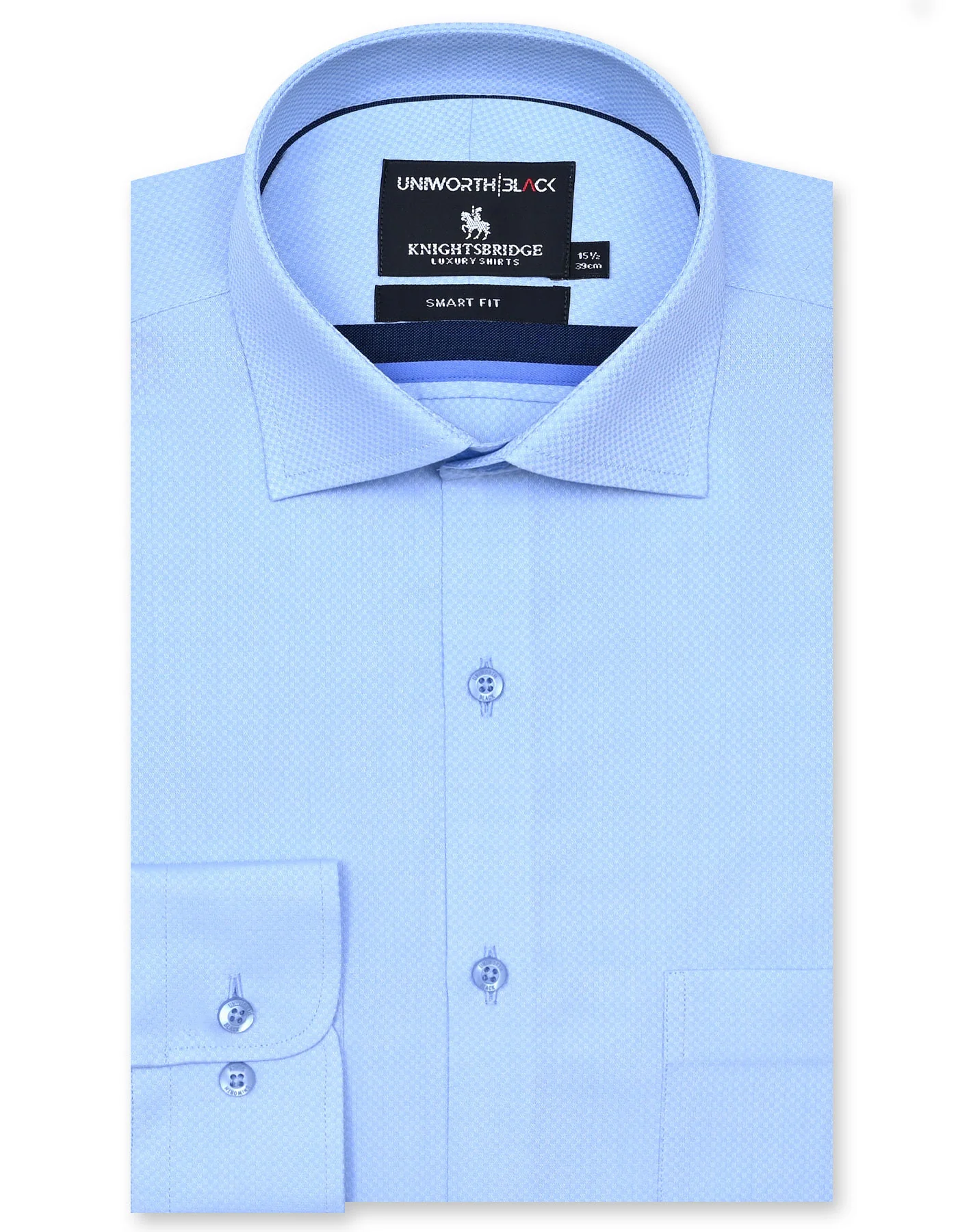 Sky Self Tailored Smart Fit Shirt