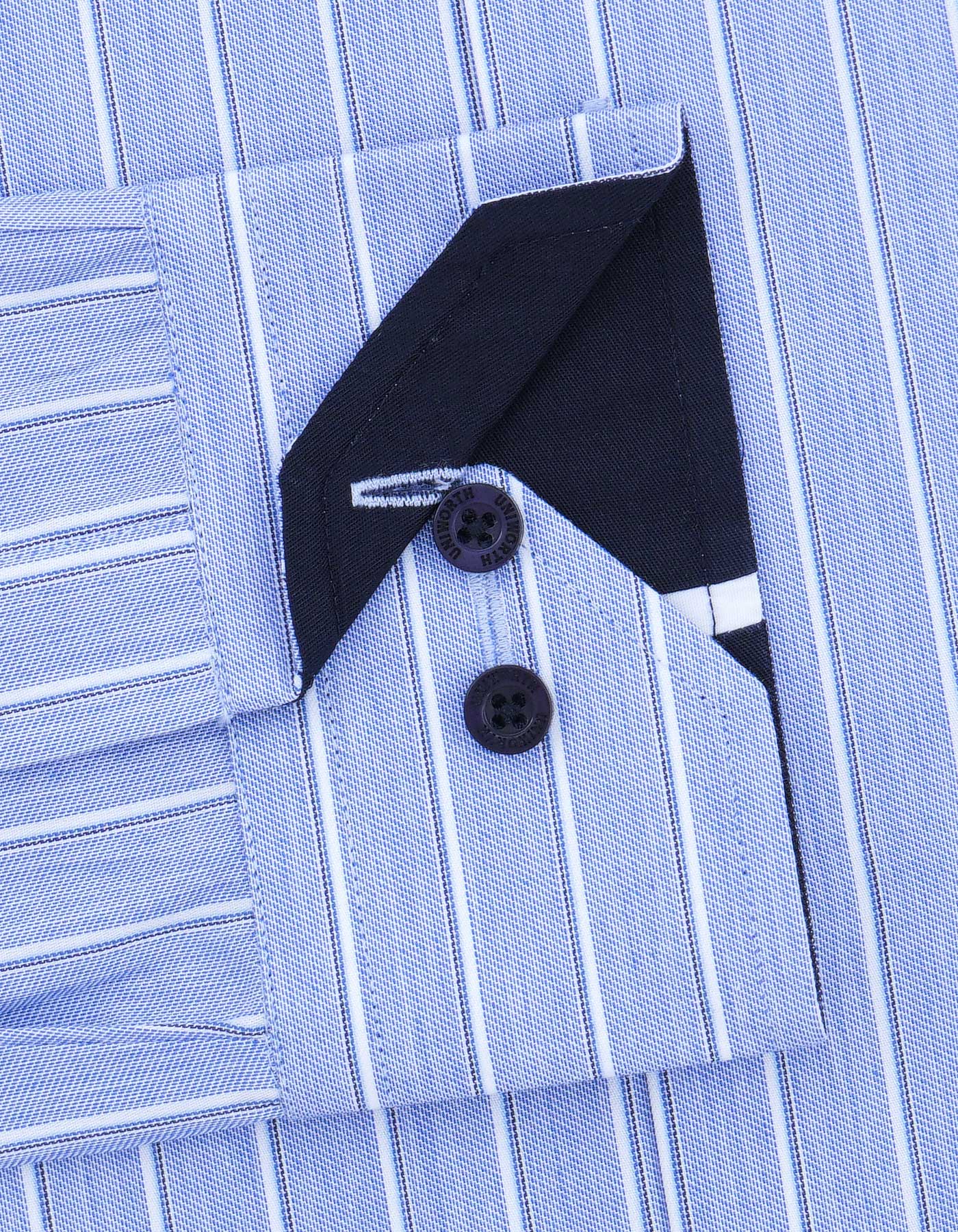 Sky Stripe Tailored Smart Fit Shirt - Image 3