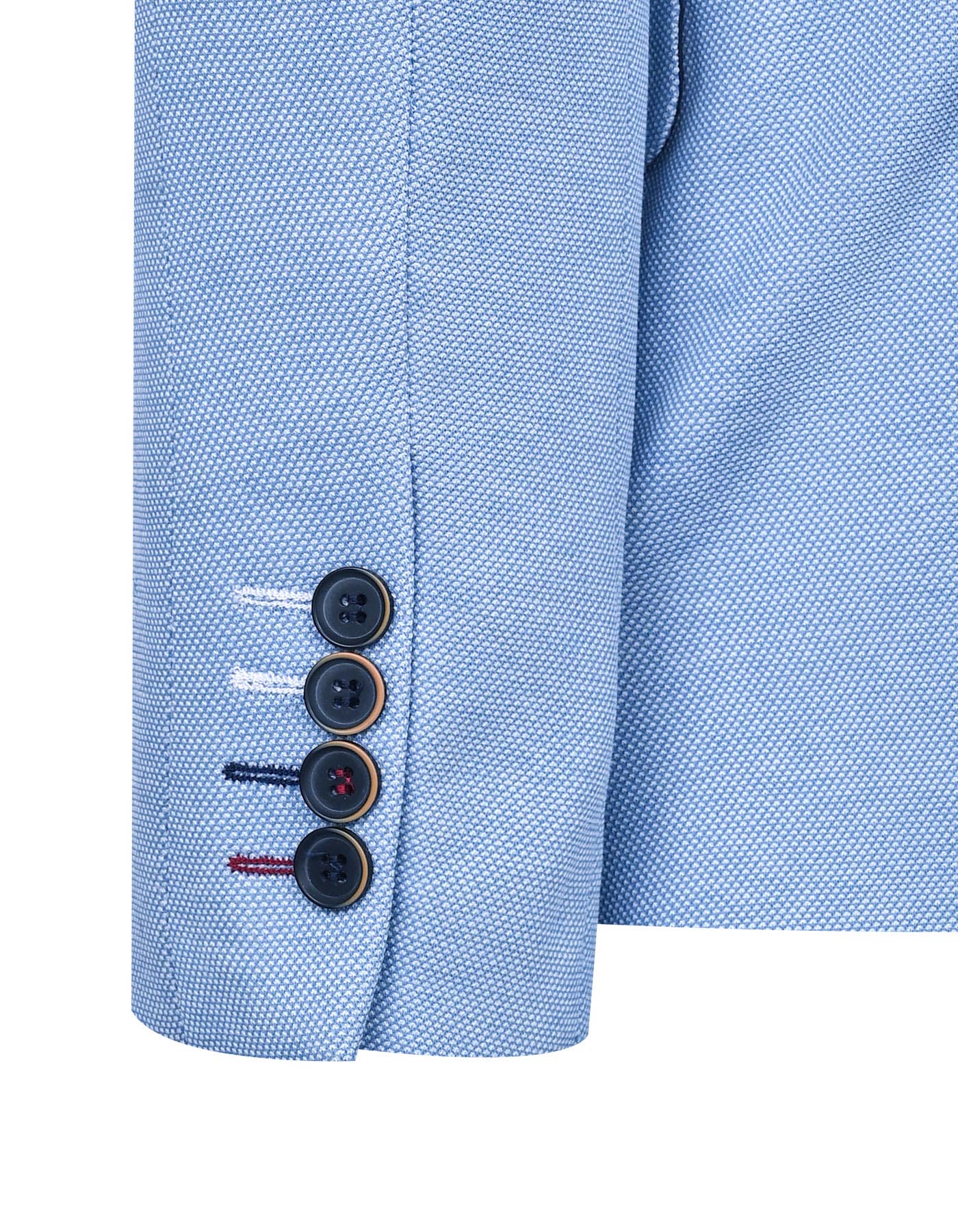 Sky Texture Tailored Smart Fit Coat - Image 4