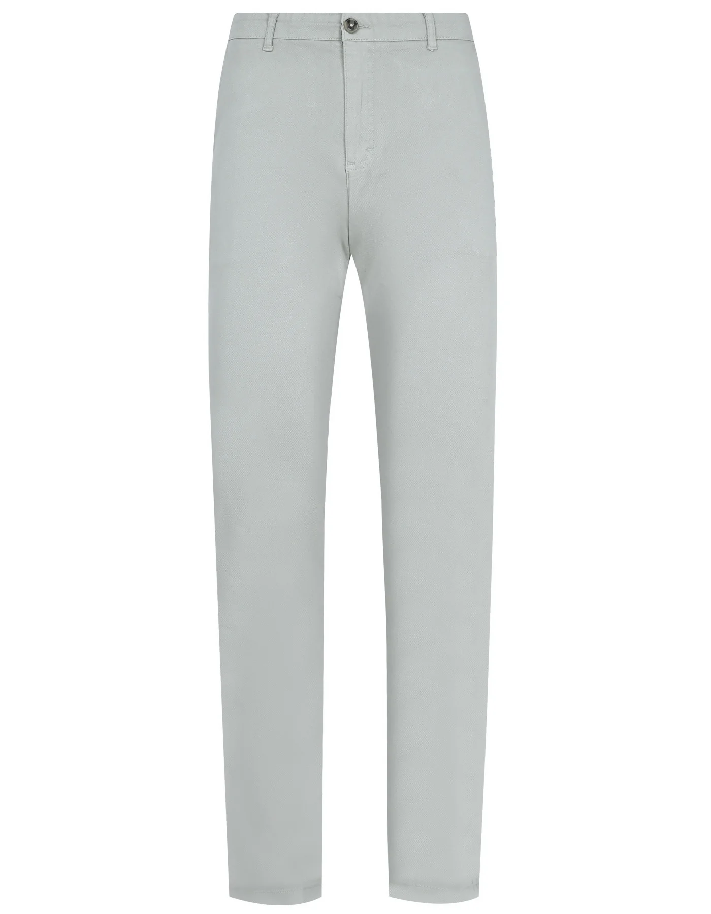 Stone Plain Classic Fit Cotton Trouser