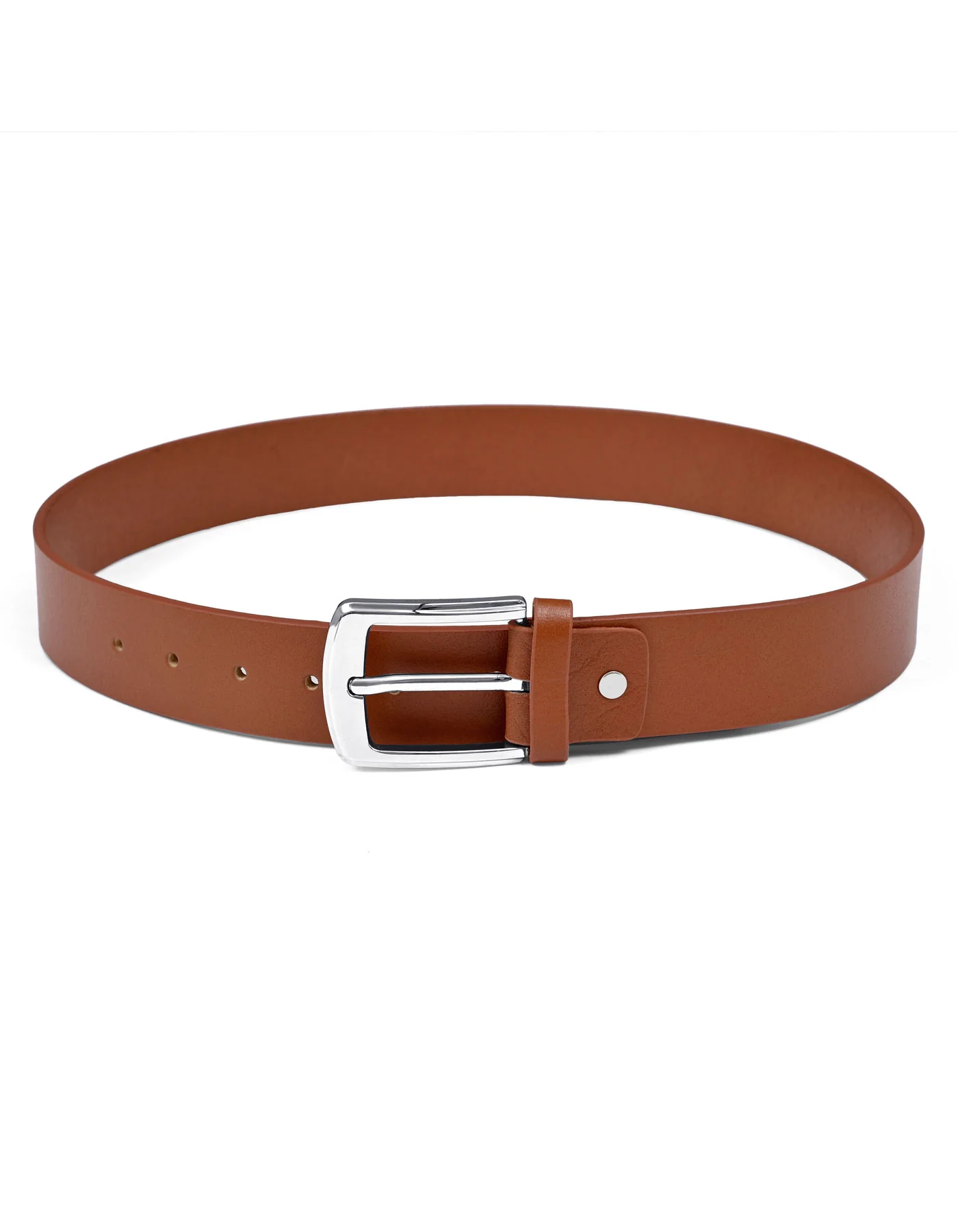 Tan Texture Casual Belt - Image 2