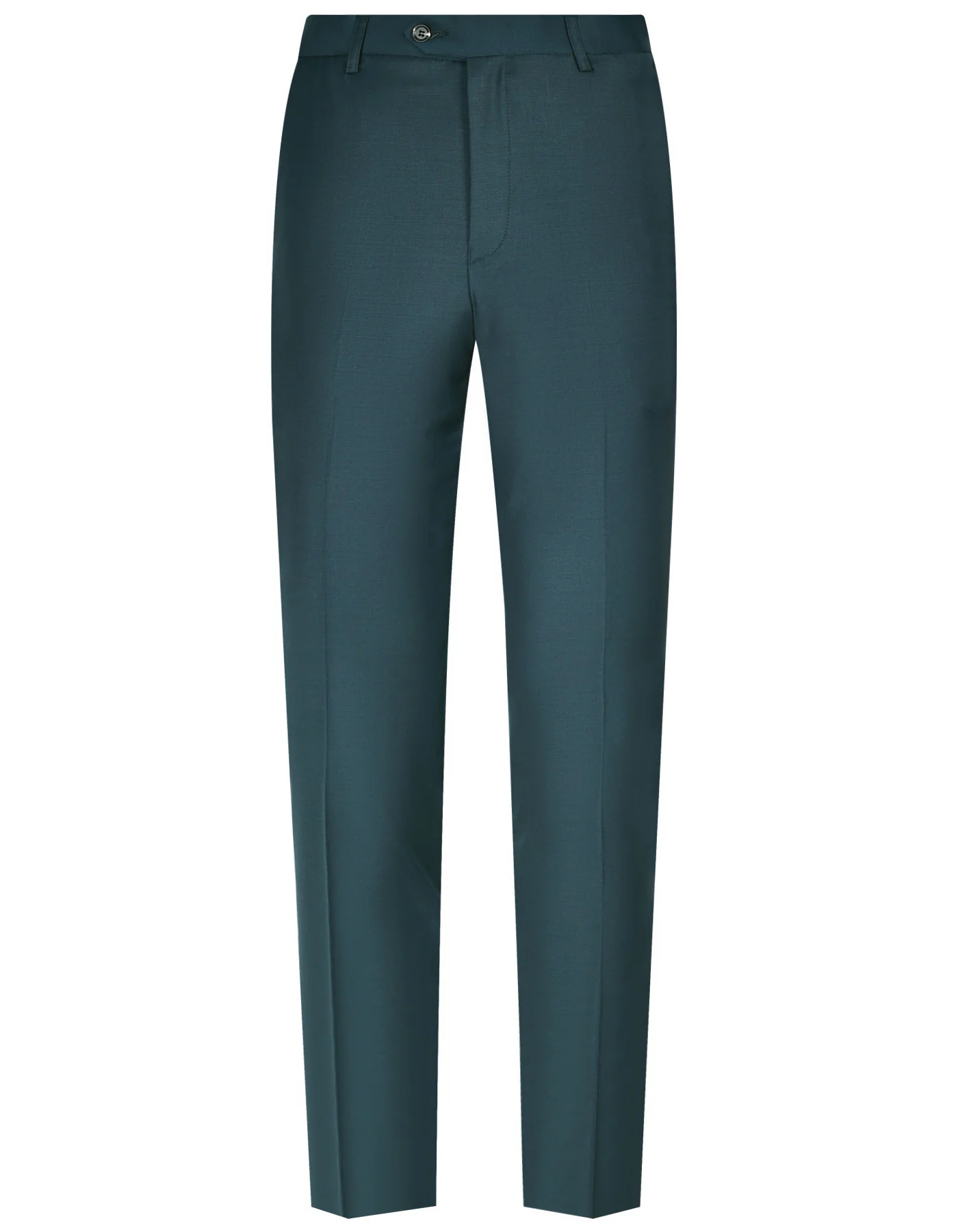 Teal Plain Tailored Smart Fit Formal Trouser