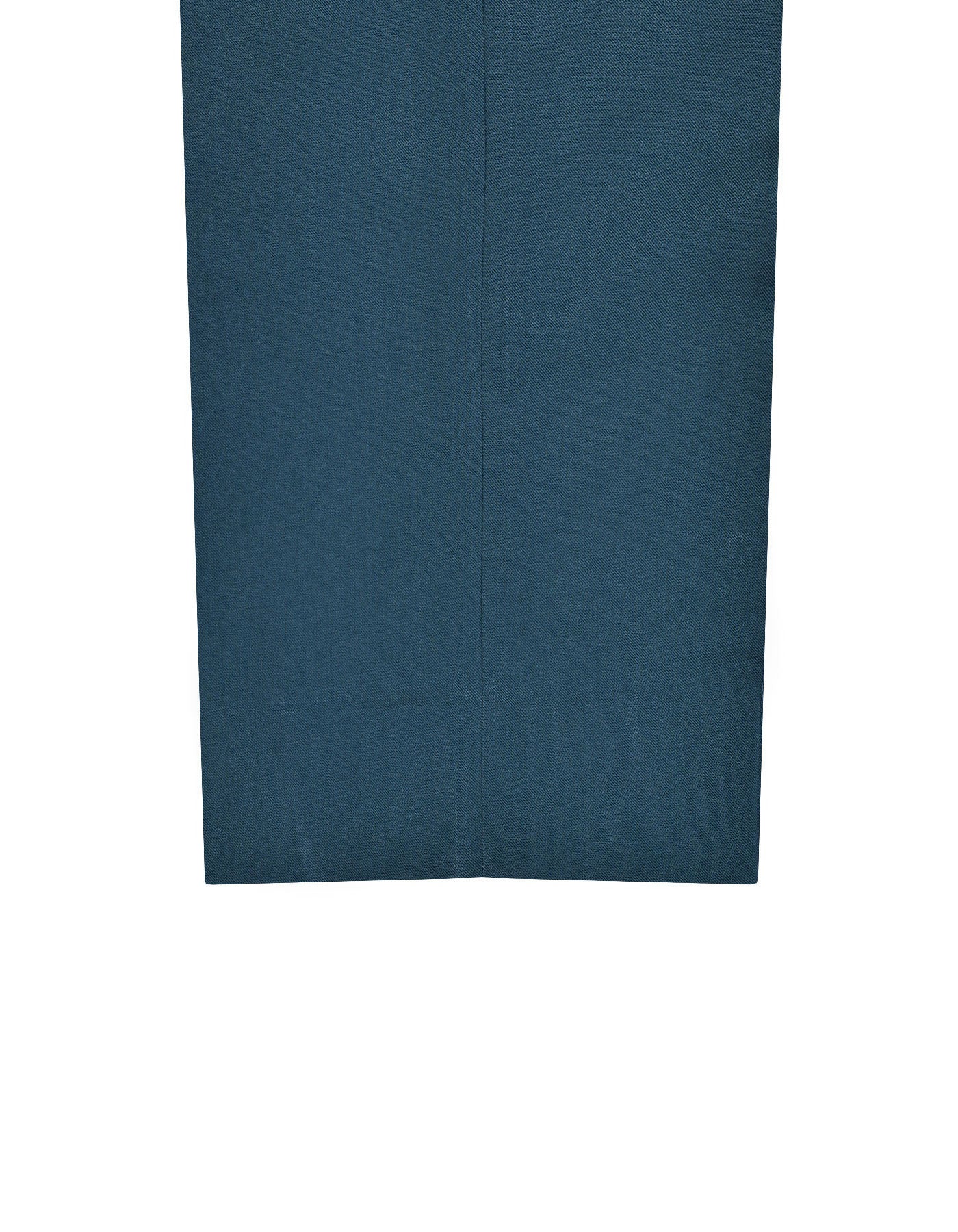 Teal Plain Tailored Smart Fit Formal Trouser - Image 5