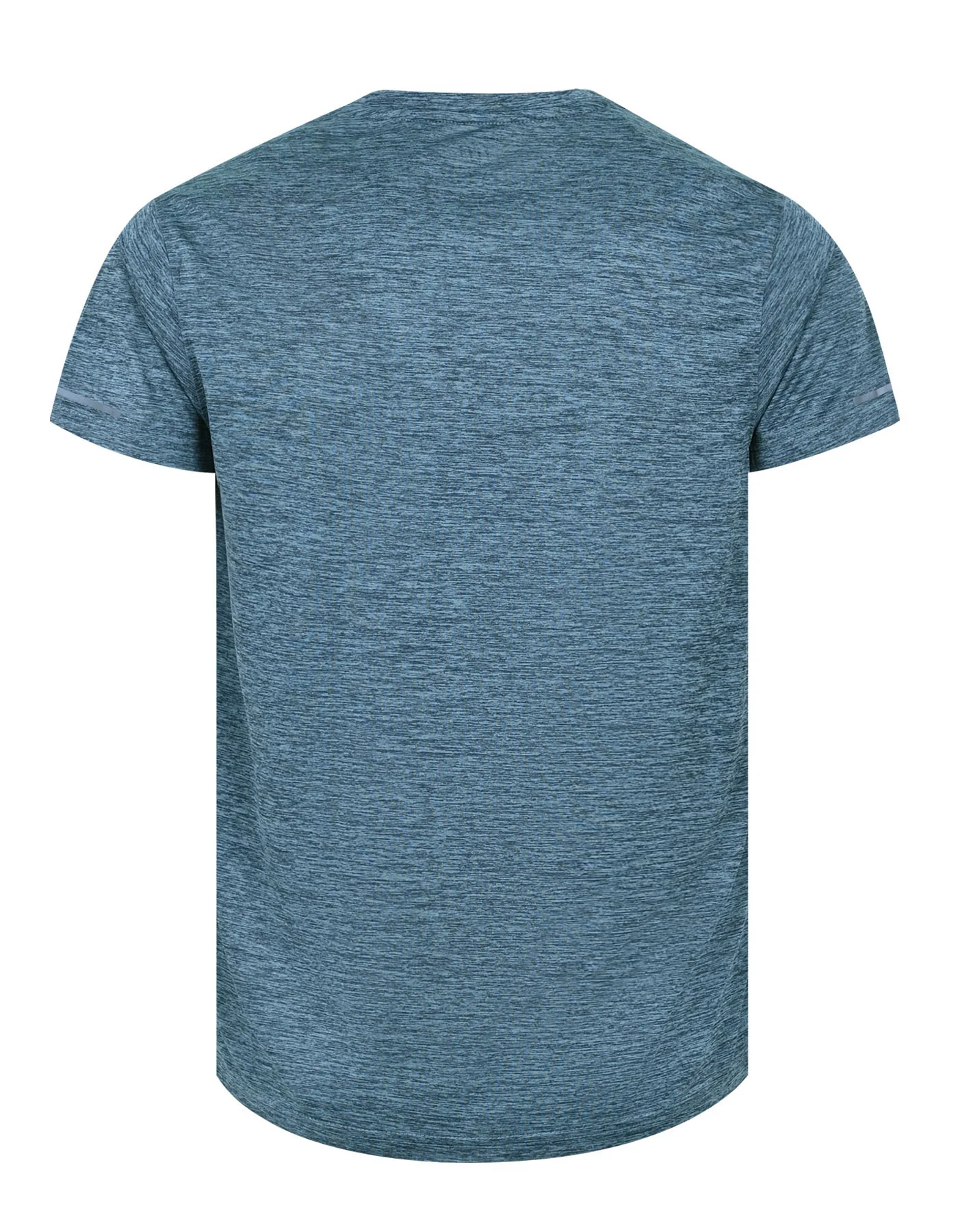 Teal Textured Slub Gym Tee - Image 6