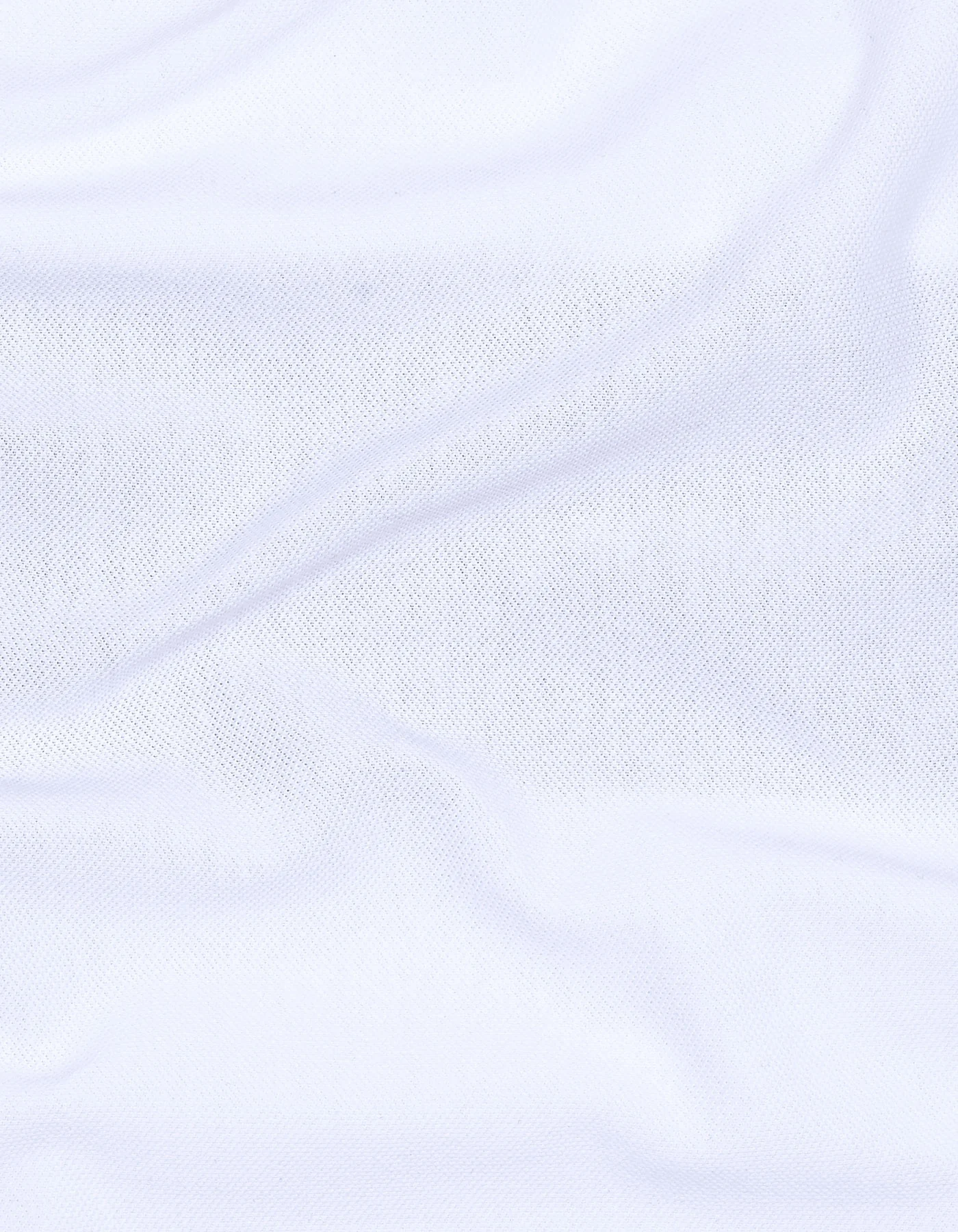 White Contrast Panel Resort Collar Shirt - Image 5