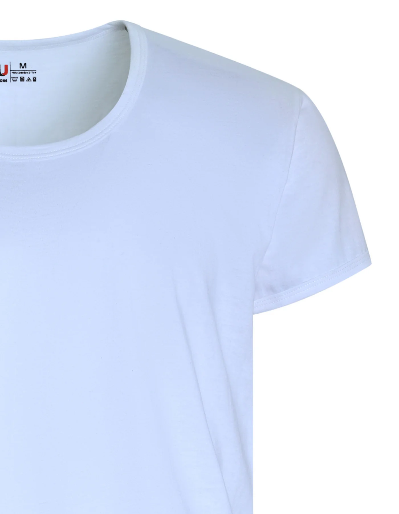 White Half Sleeves Vest - Image 4