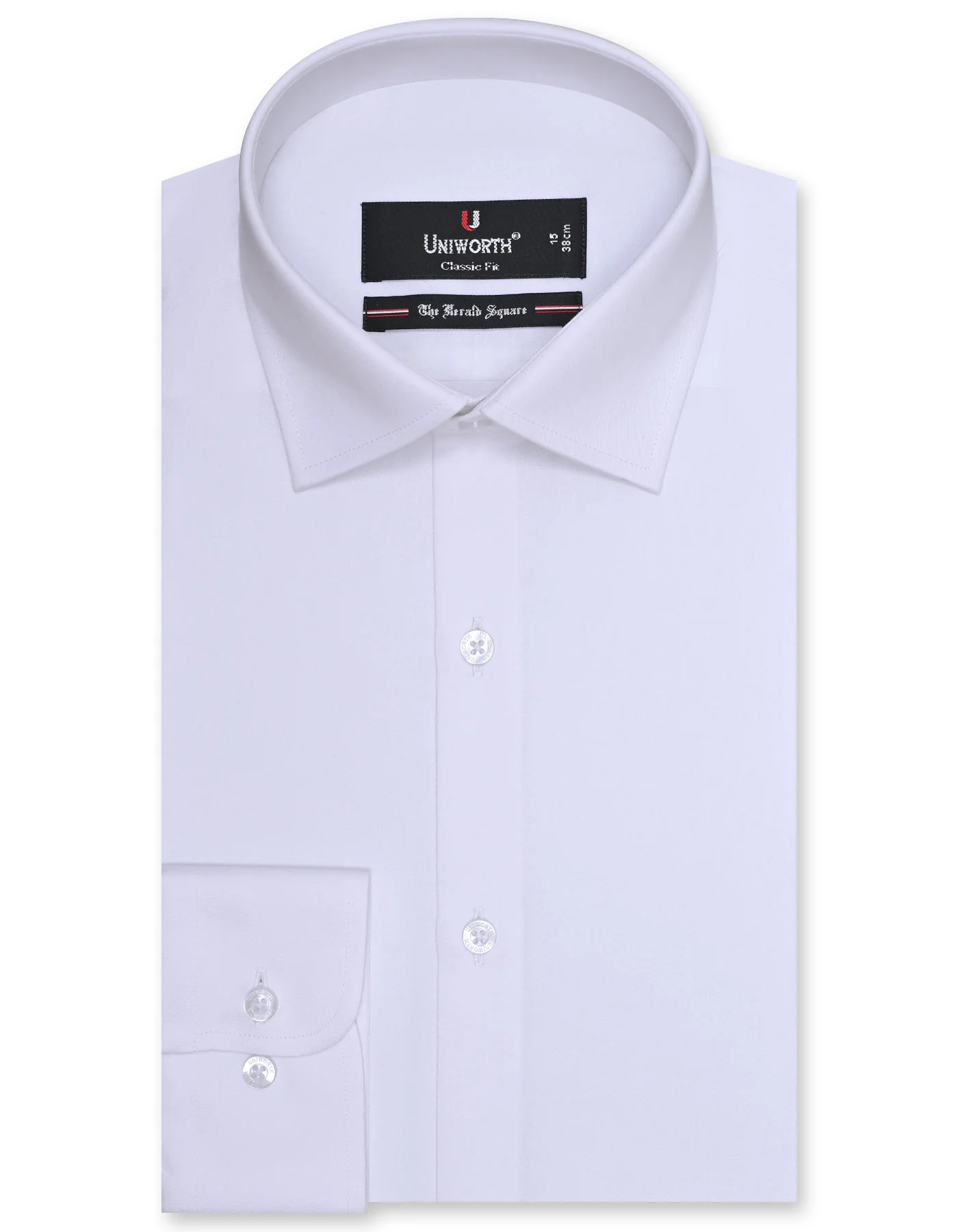 White Plain Classic Fit Shirt