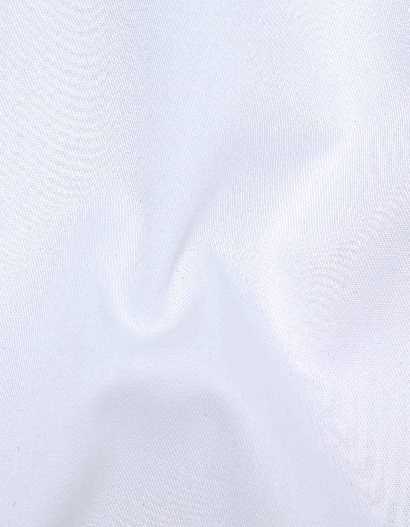White Plain Classic Fit Shirt - Image 4