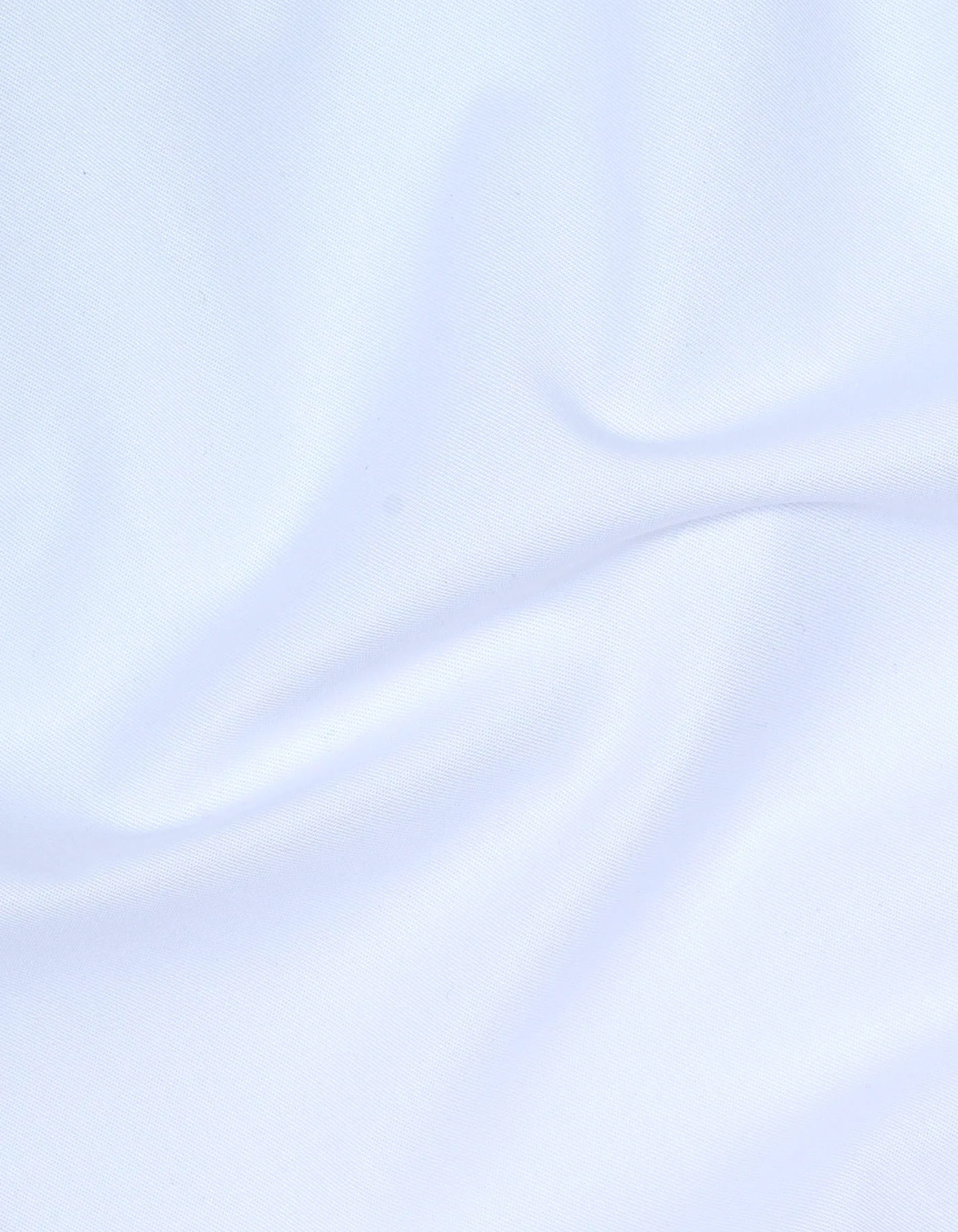 White Plain Classic Fit Shirt - Image 5