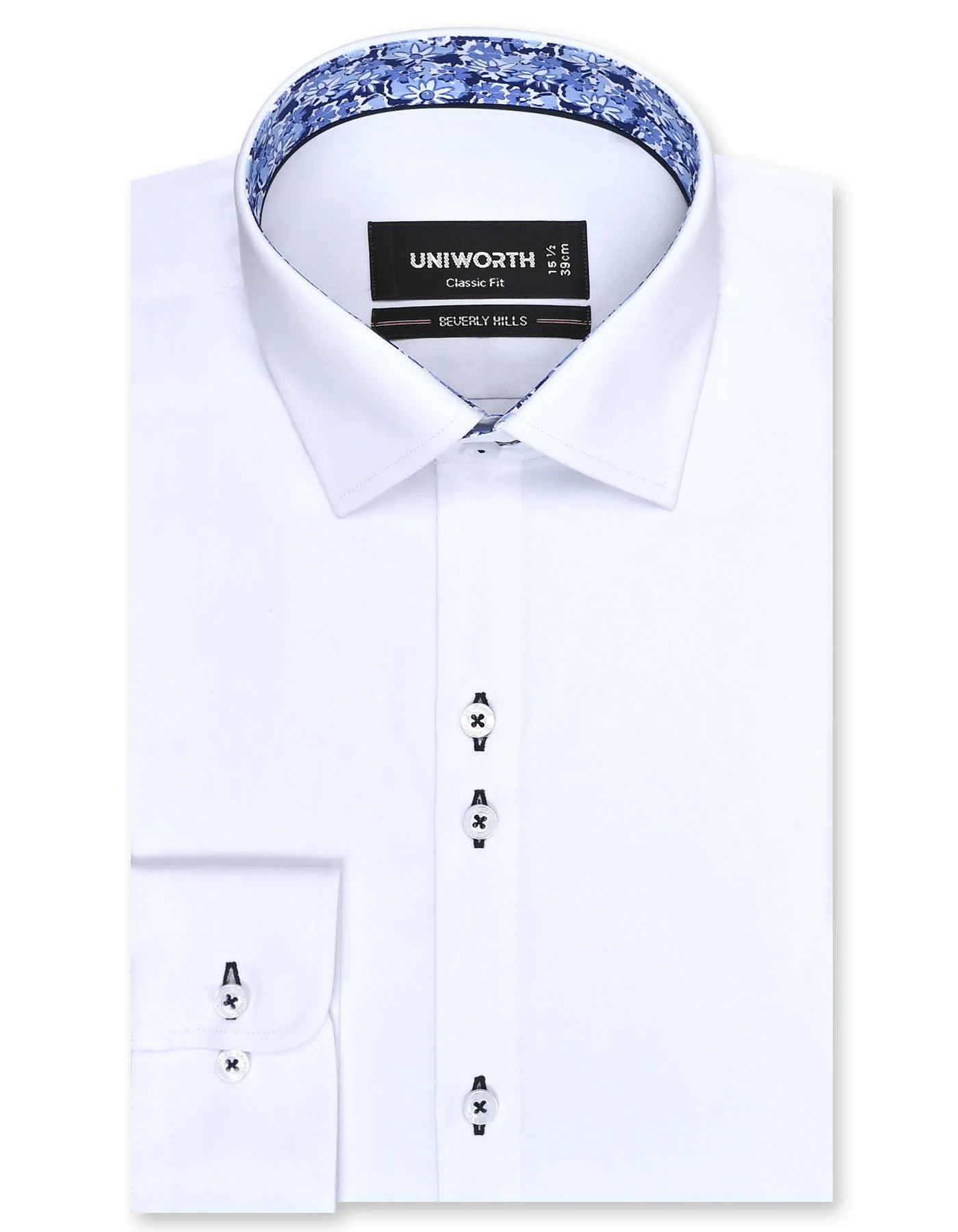 White Plain Classic Fit Shirt