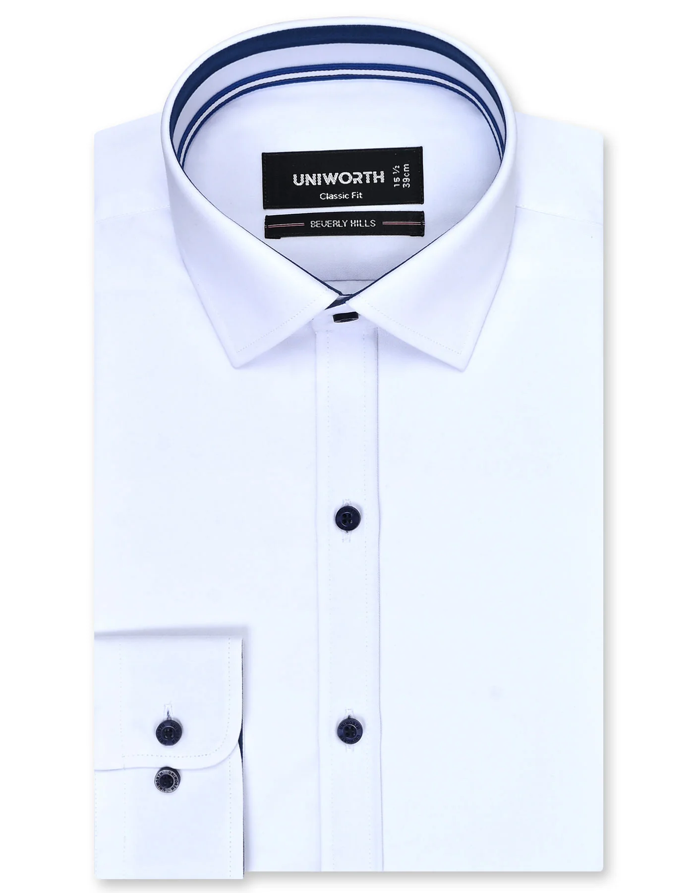 White Plain Classic Fit Shirt