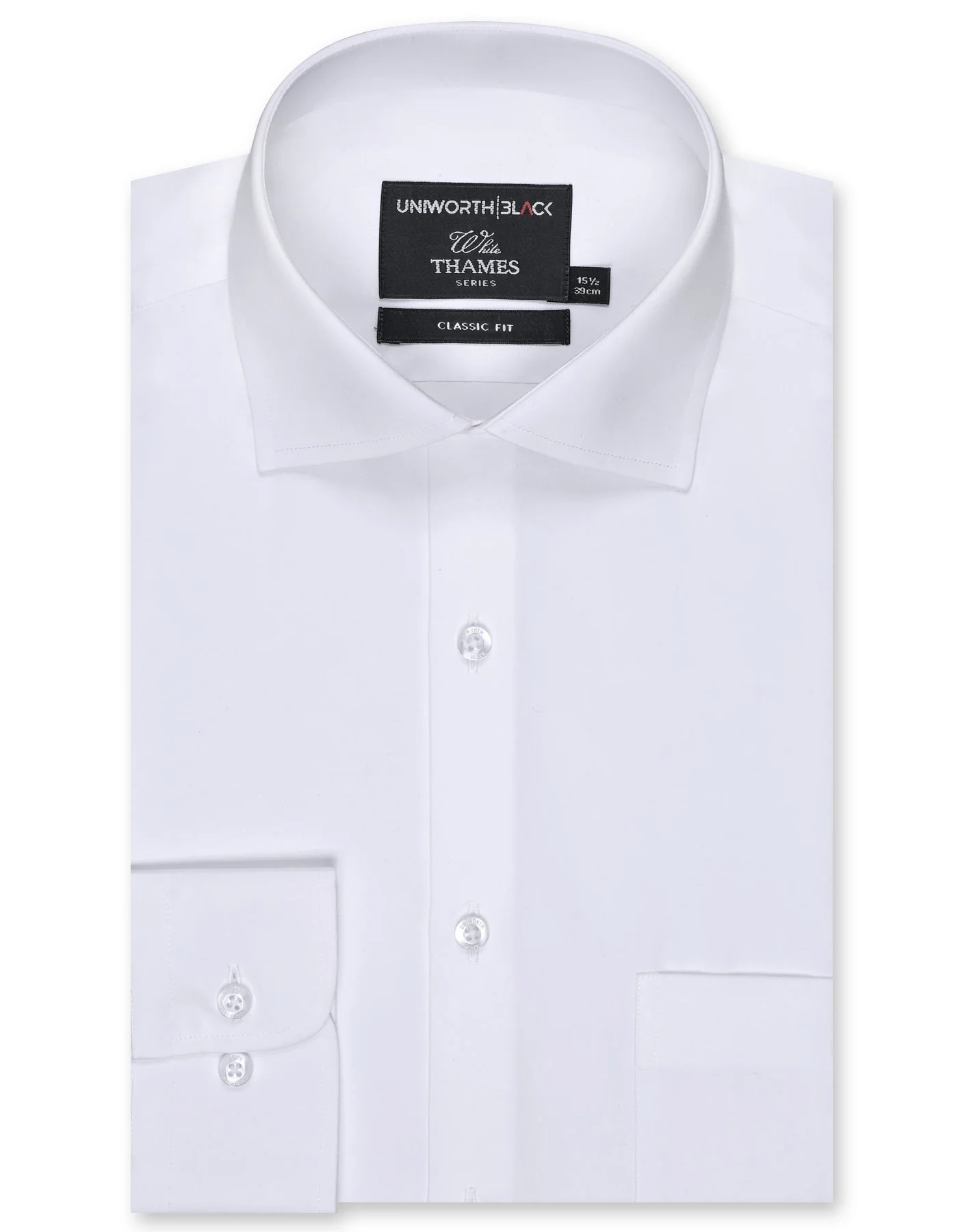 White Plain Classic Fit Shirt