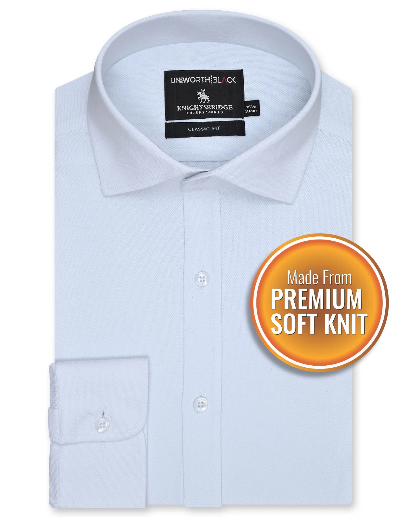 White Plain Classic Fit Shirt