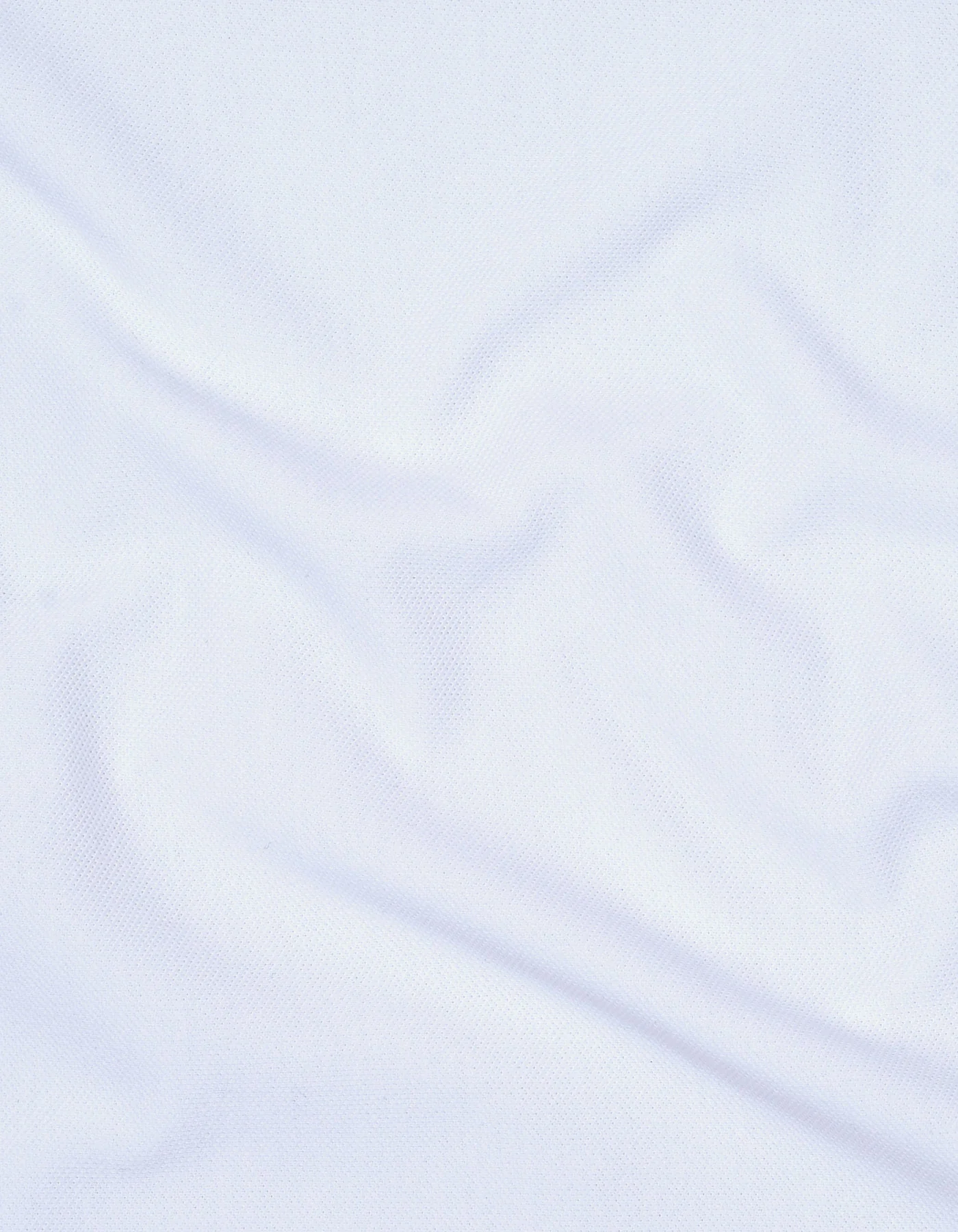 White Plain Crew Neck T-shirt - Image 5