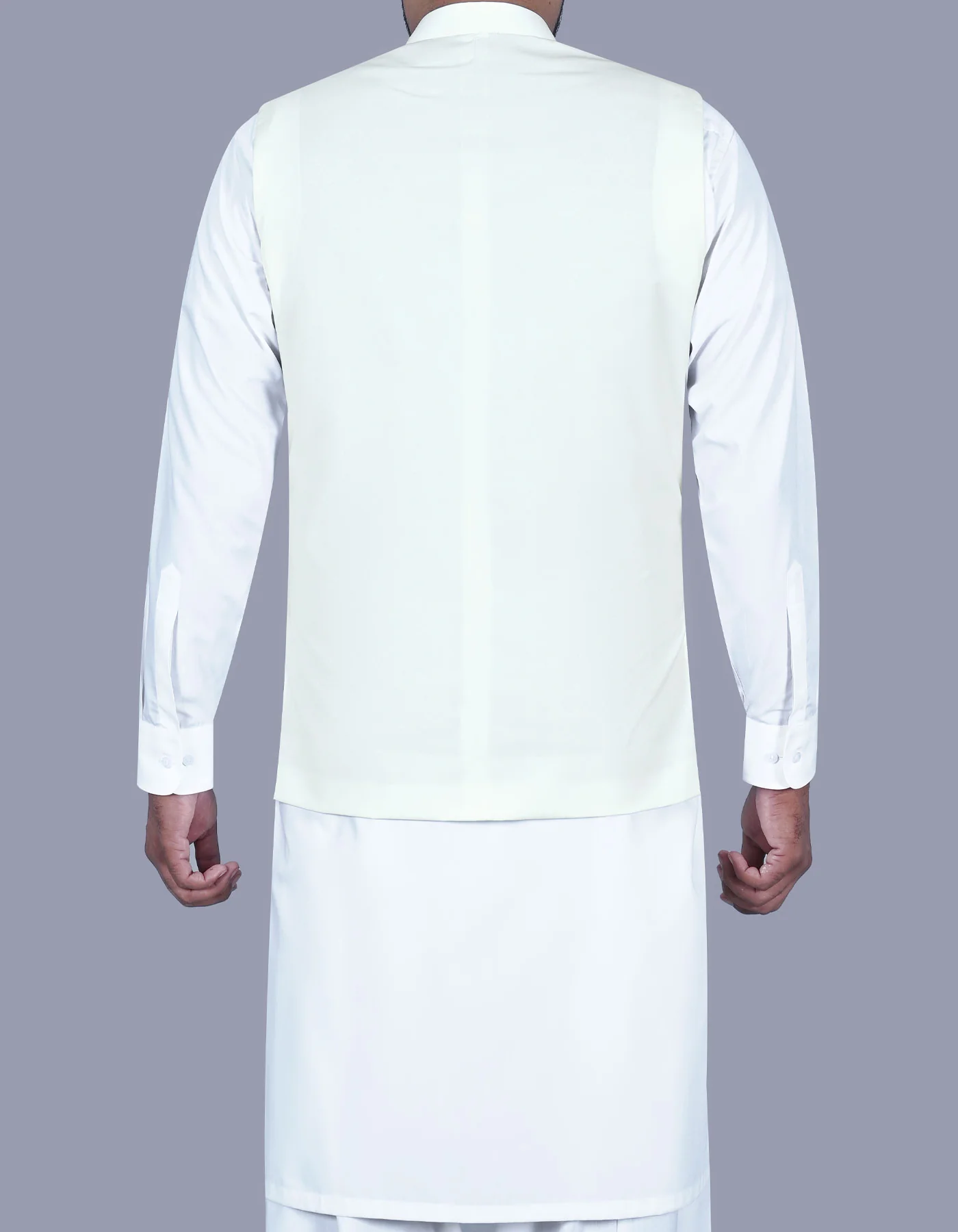 White Plain Heritage Waistcoat - Image 4
