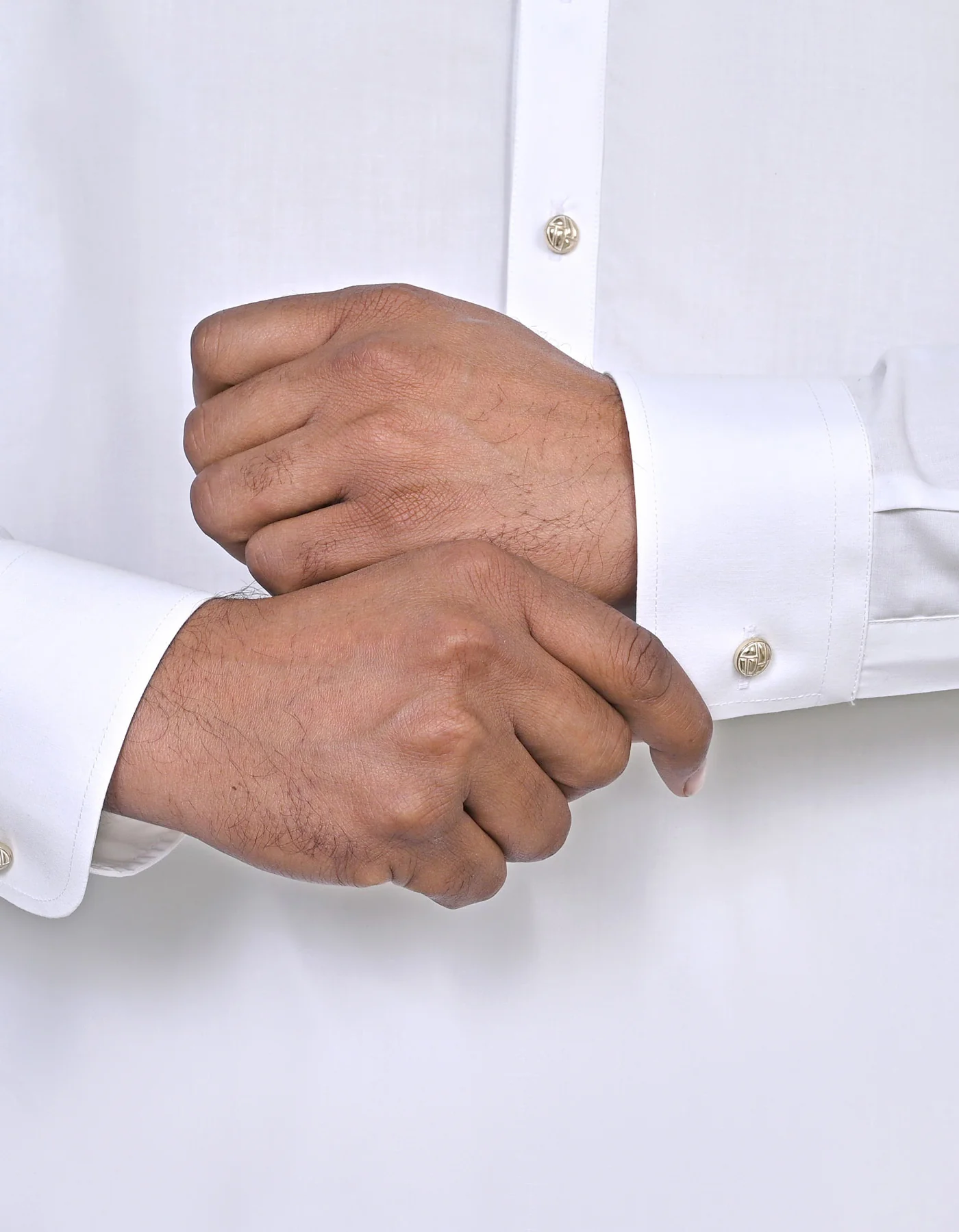 White Plain Kameez Shalwar - Image 3