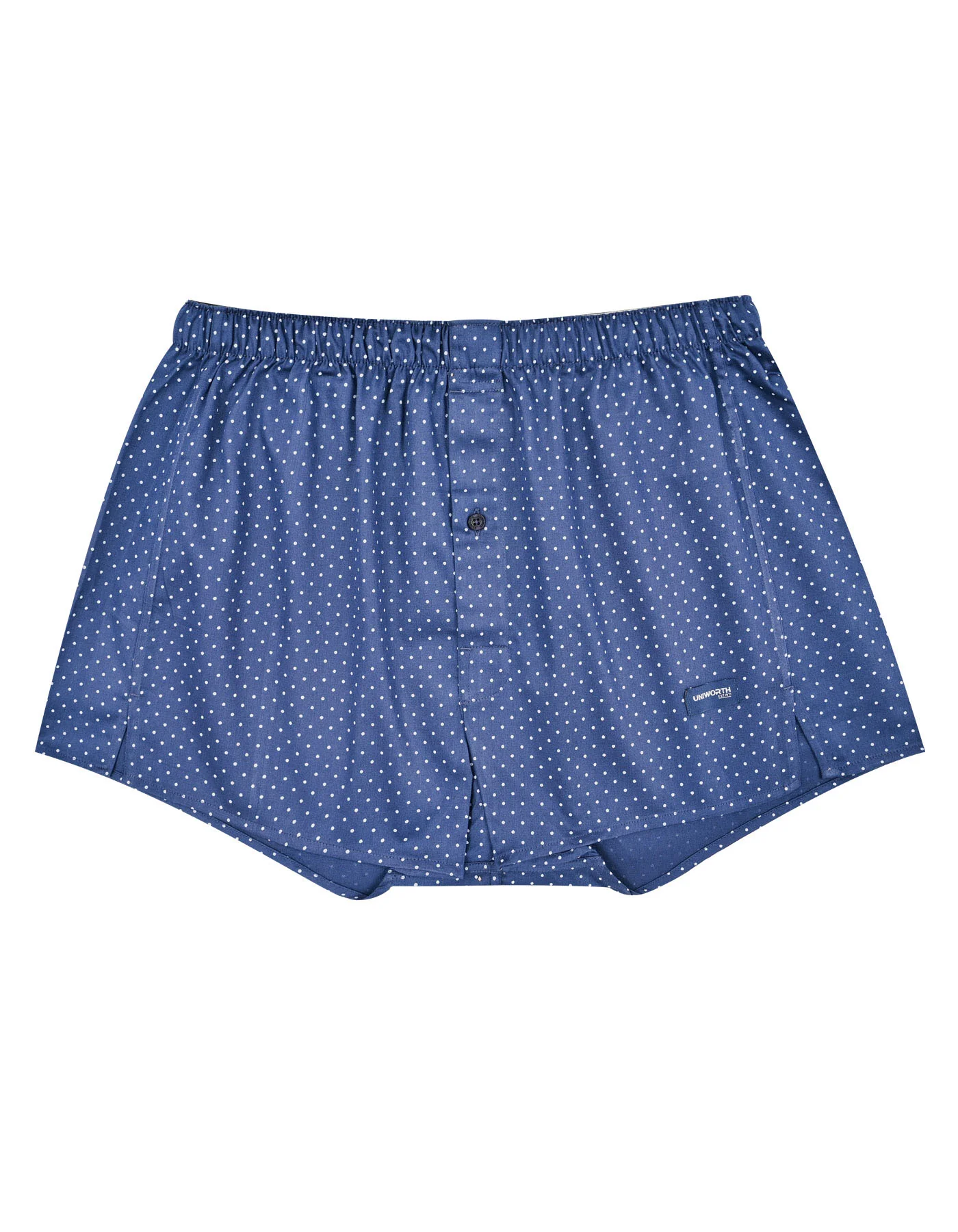 White Printed Woven Boxer
