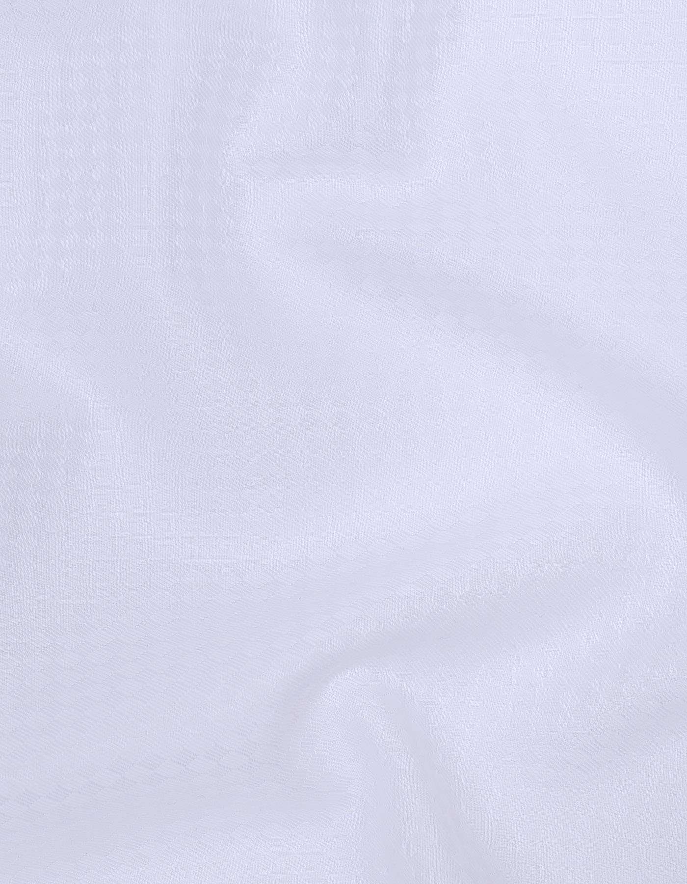 White Self Classic Fit Shirt - Image 4