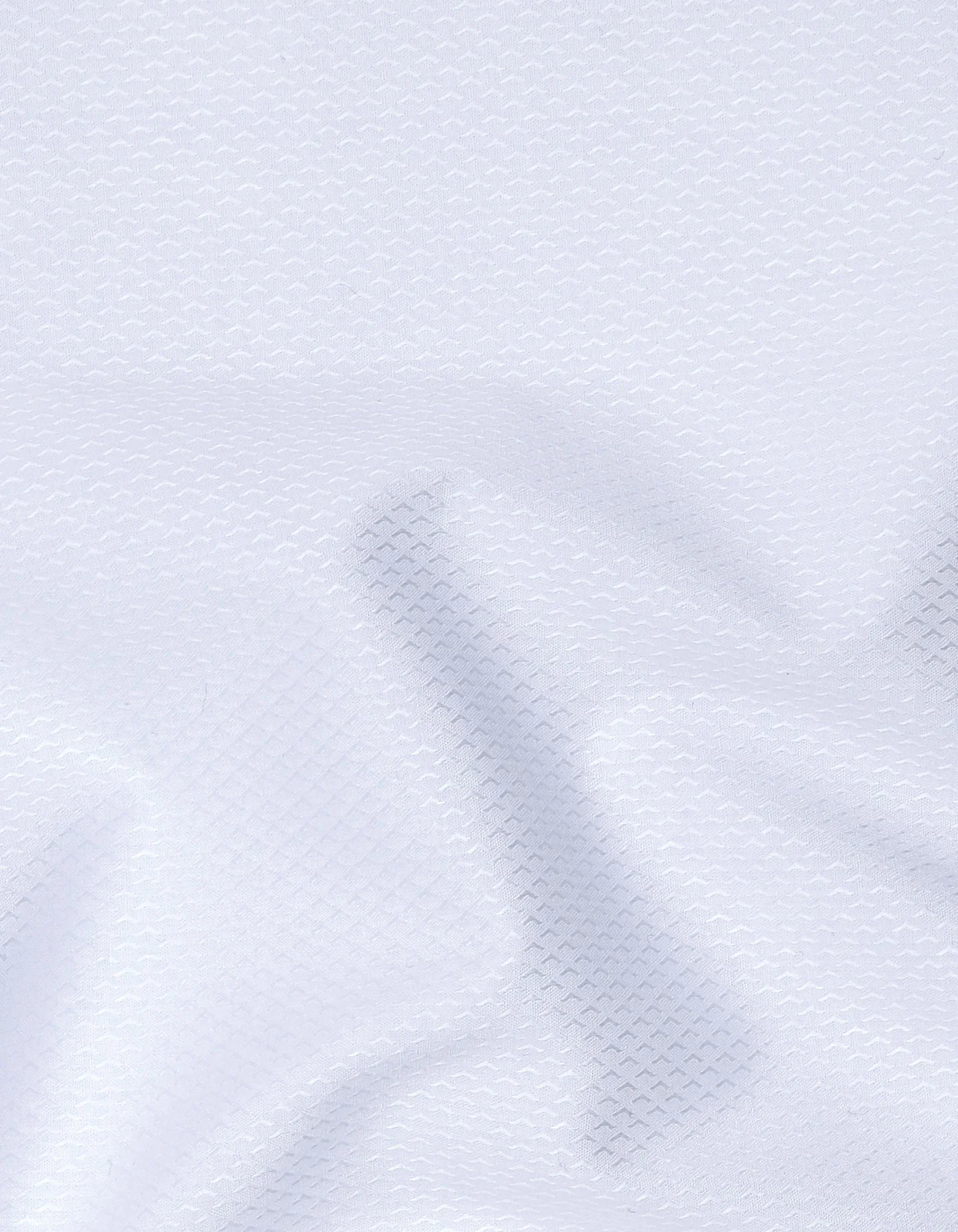 White Self Classic Fit Shirt - Image 4