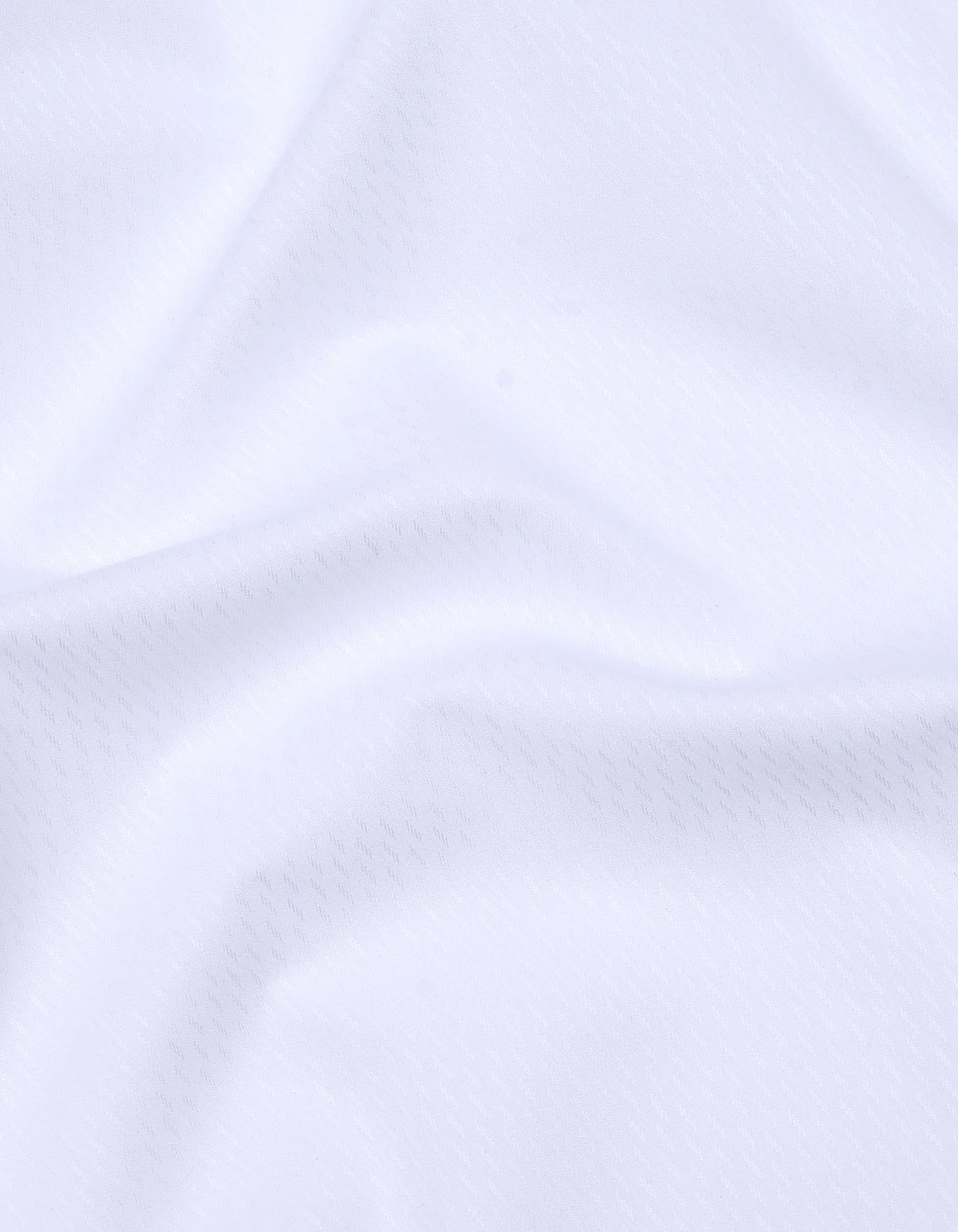 White Self Classic Fit Shirt - Image 4